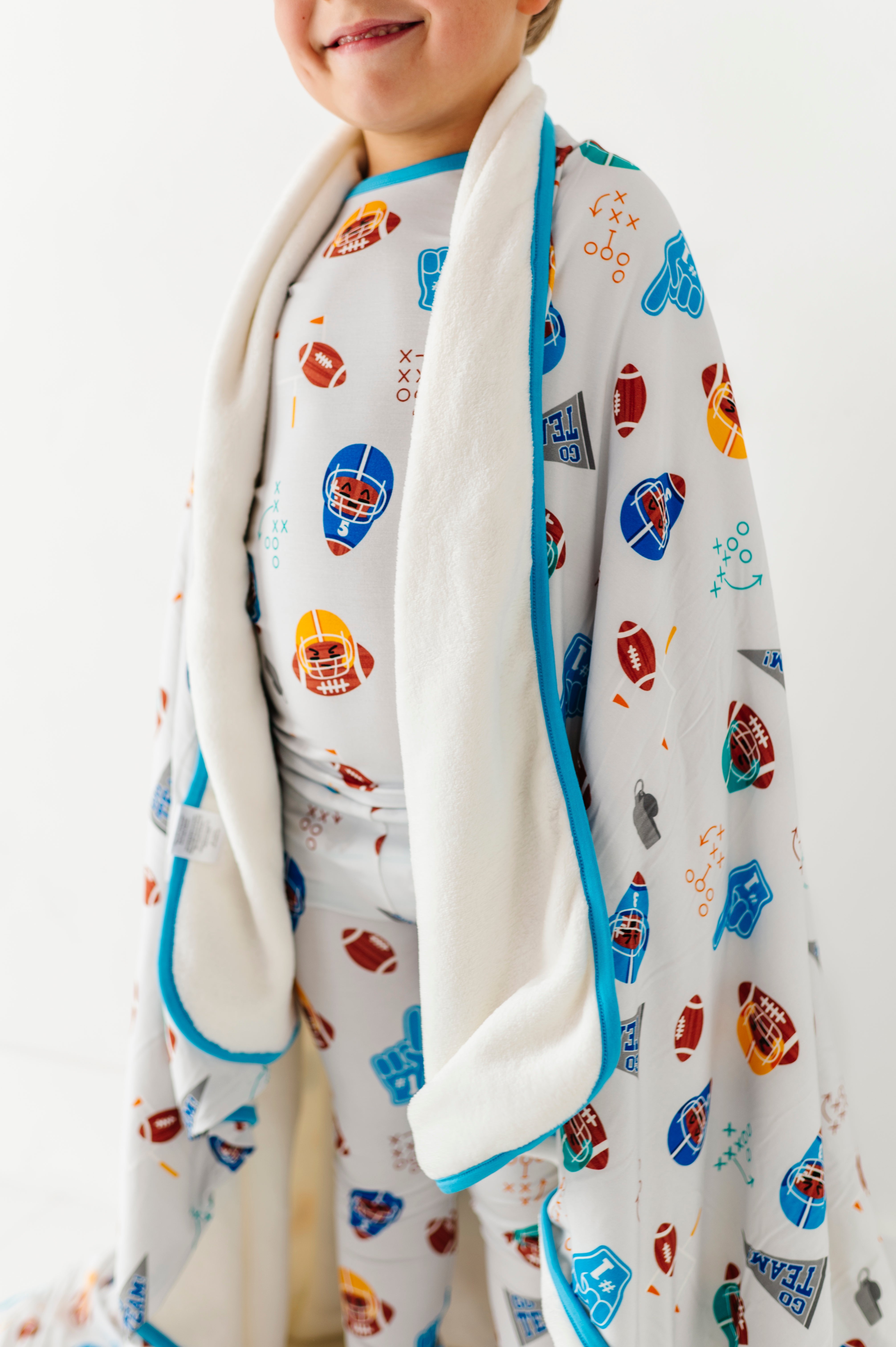 Gridiron Greats Plush Toddler Blanket