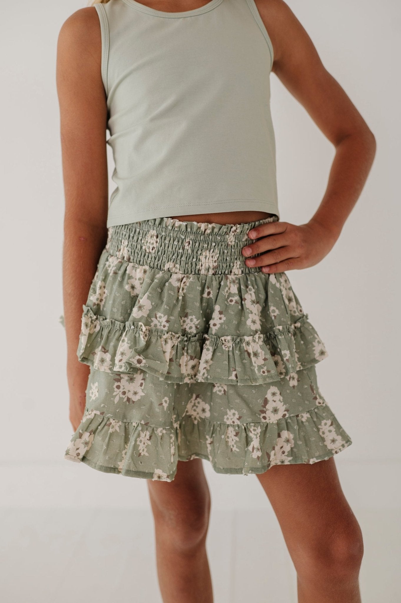 Ruffled Skirt