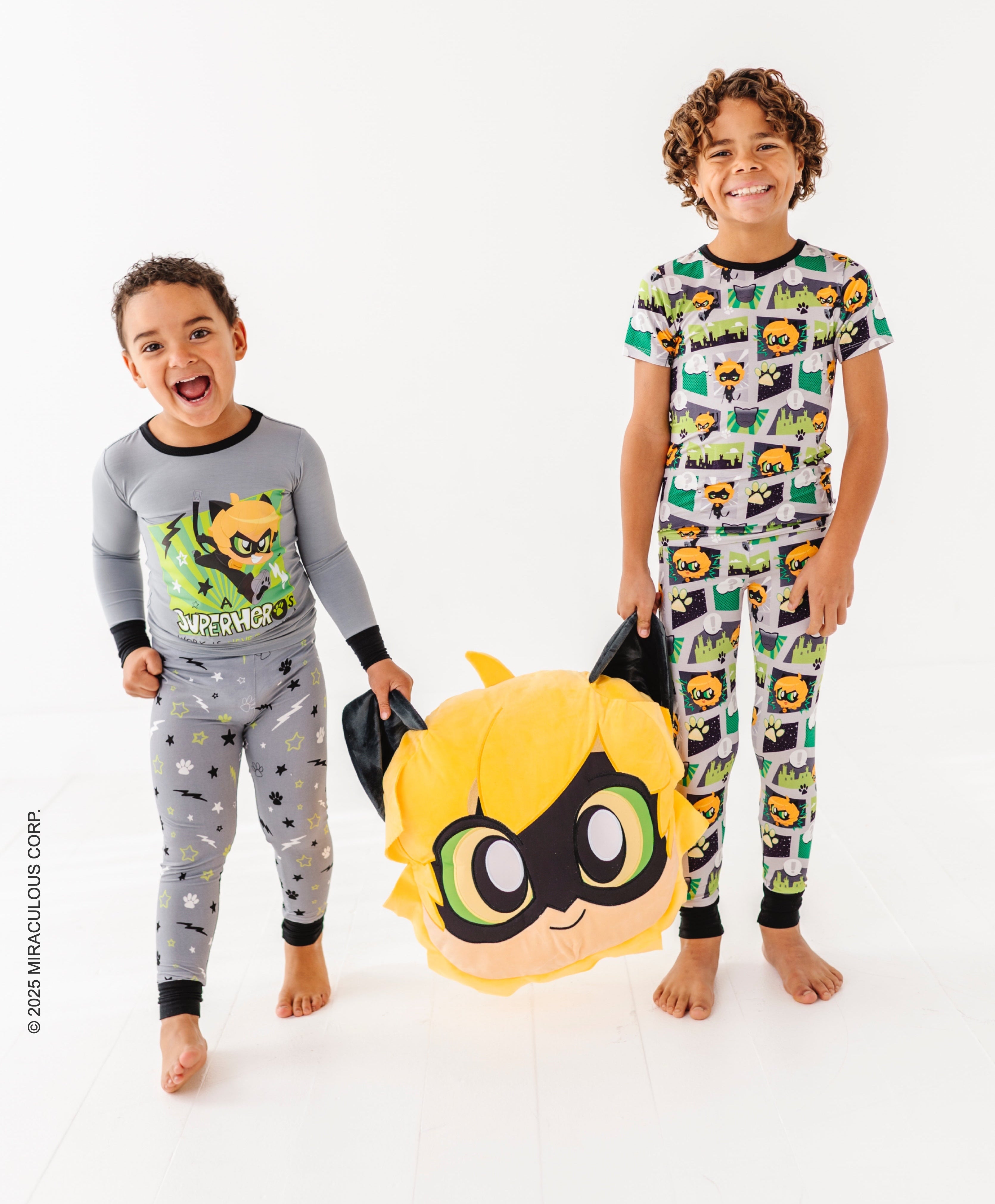 Miraculous™ Chibi 2-piece Pajamas : Cat Noir