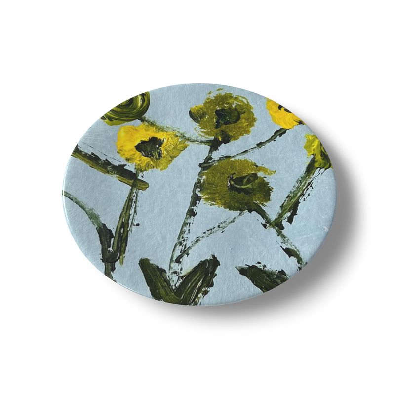 Set Of Lemon Posey China Plates (set Of 2, 4 Or 8)