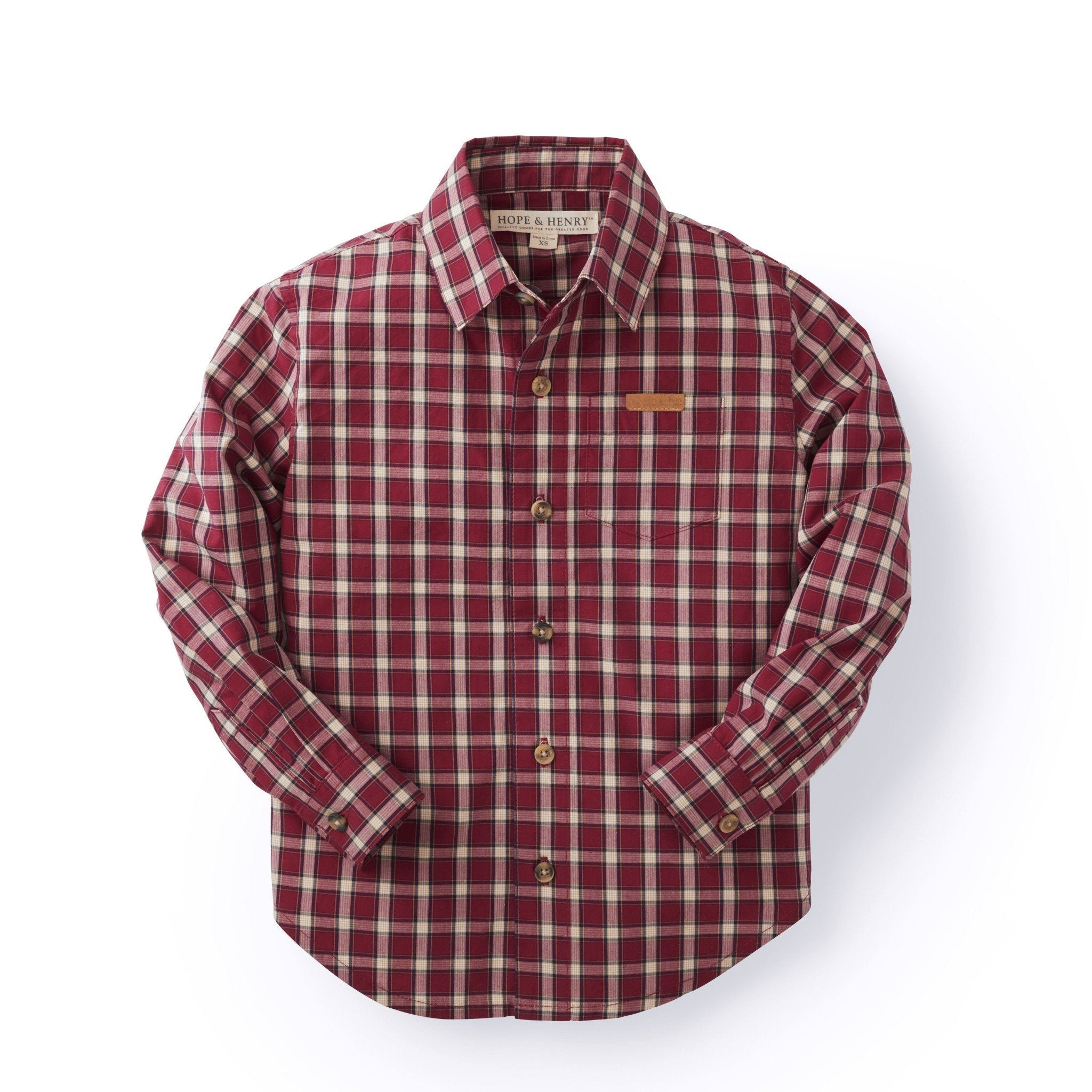 Poplin Button Down Organic Shirt - Baby