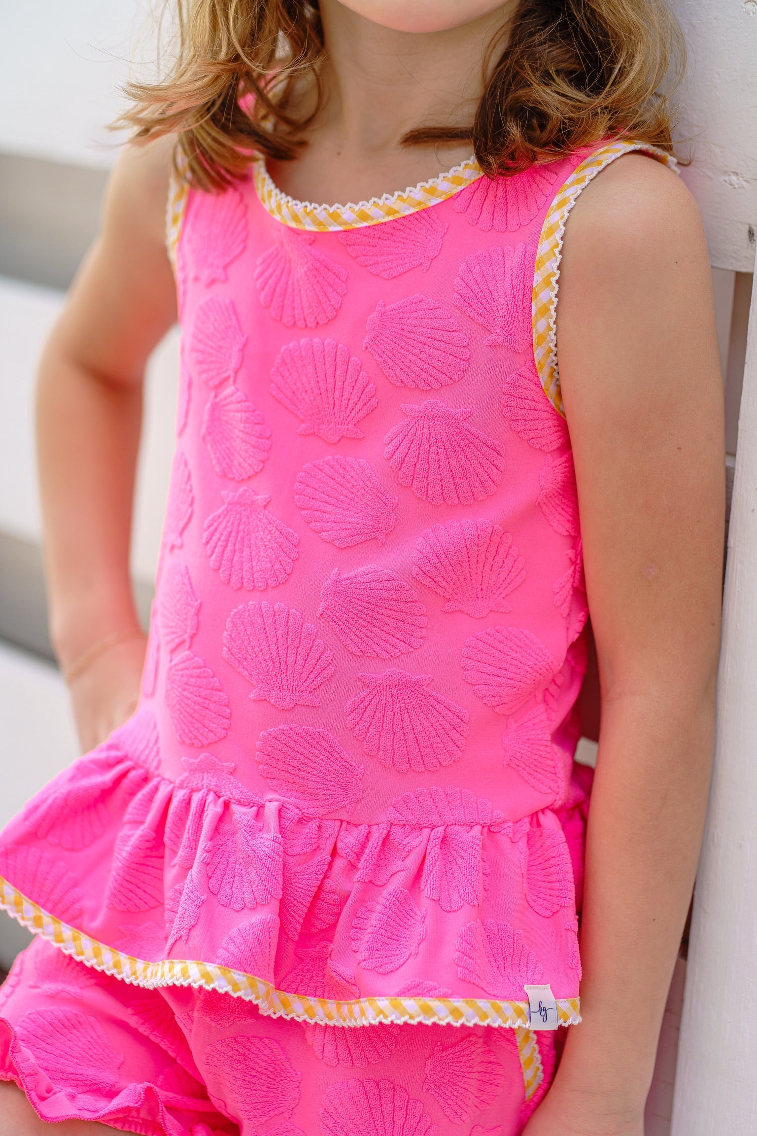 Hot Pink Shell Terry Set