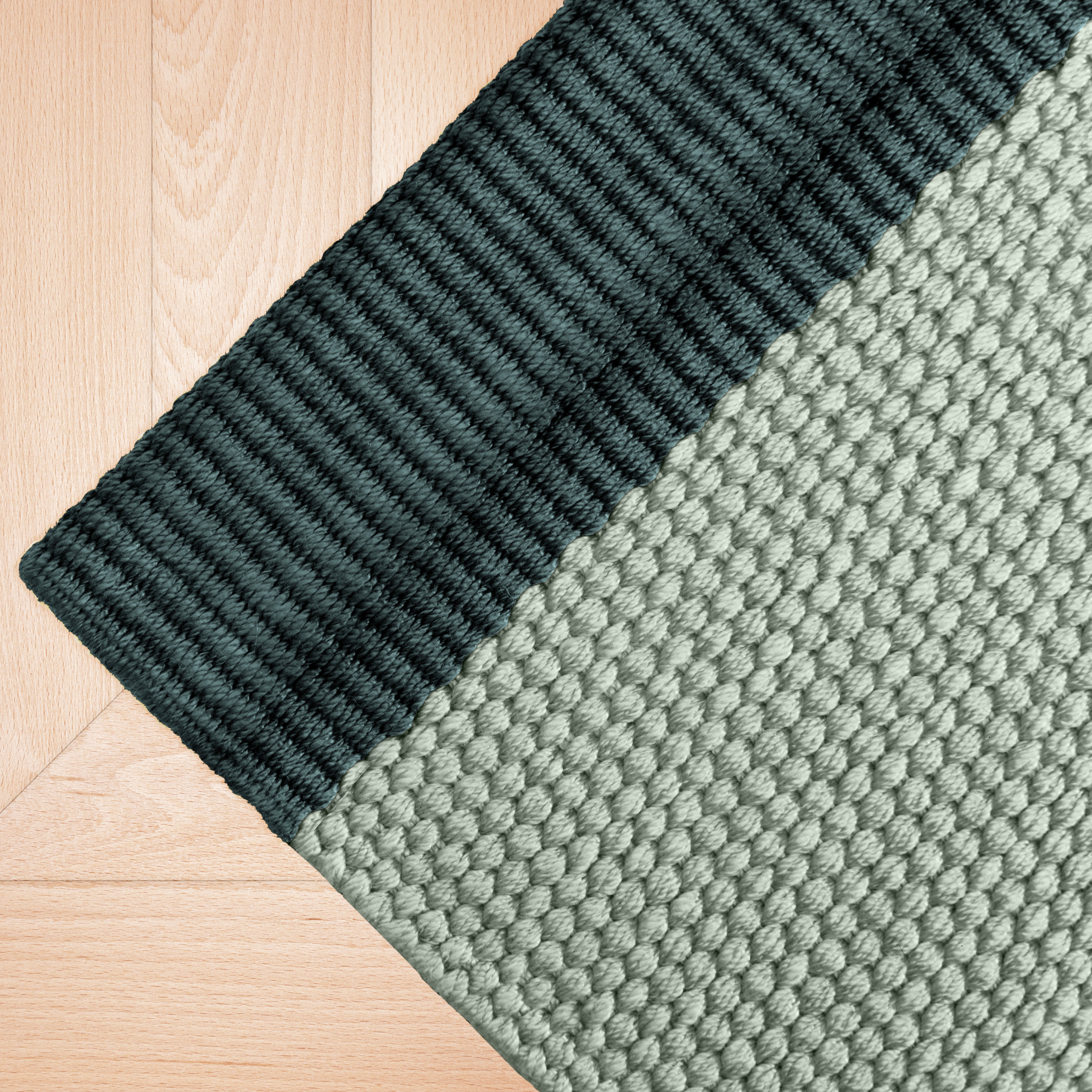 Luxe Bamboo 2-tone Rug