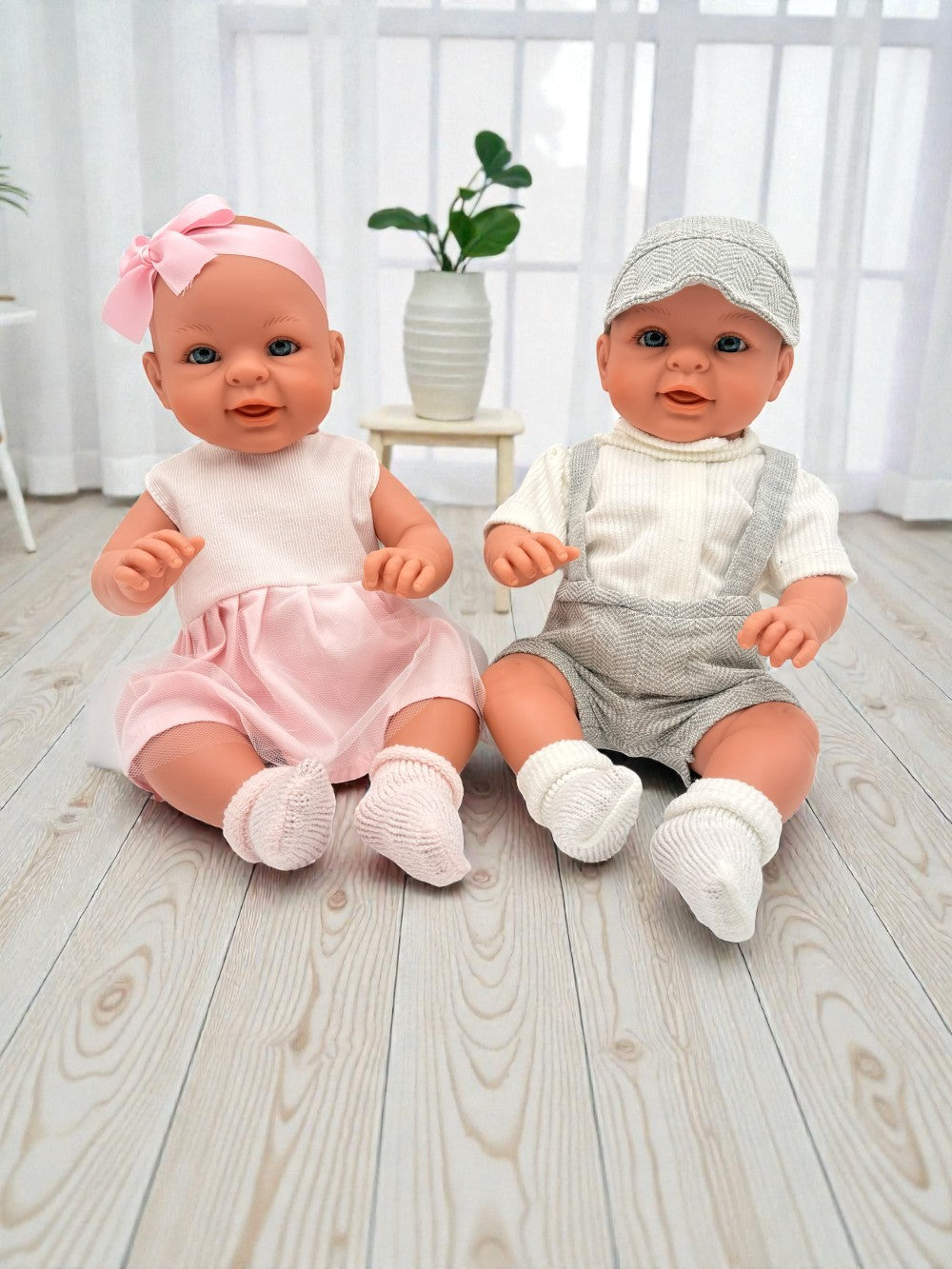 Bebenita 18" Baby Girl Doll | Unscented & Fully Clothed
