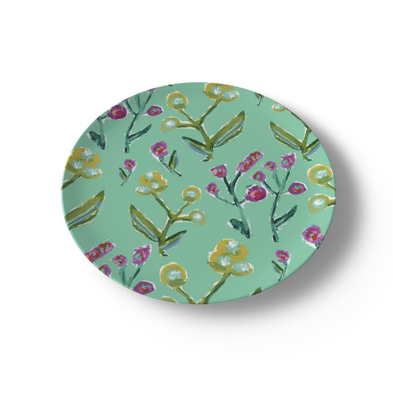 Set Of Honeysuckle China Plates (set Of 2, 4 Or 8)