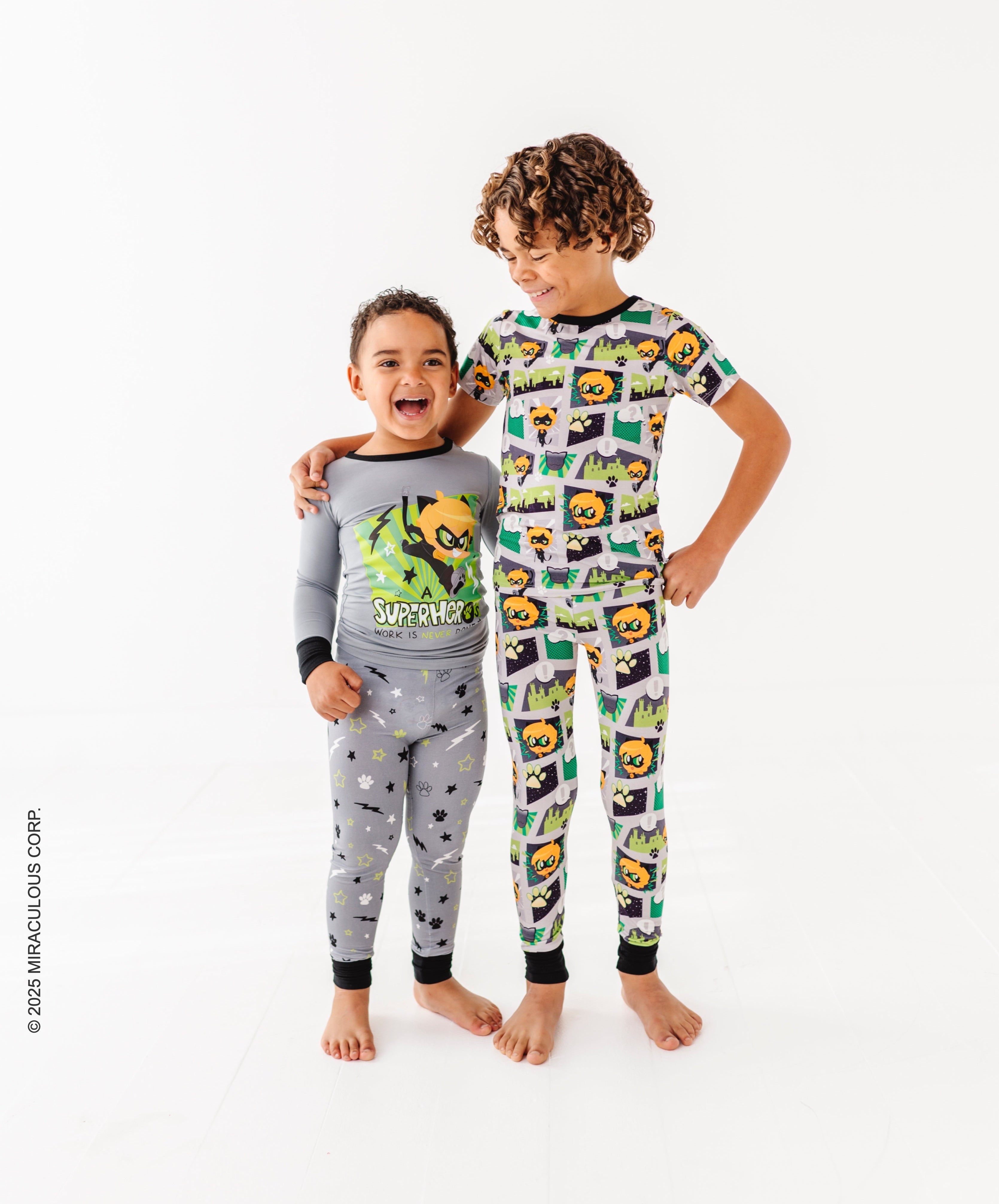Miraculous™ Chibi 2-piece Pajamas : Cat Noir