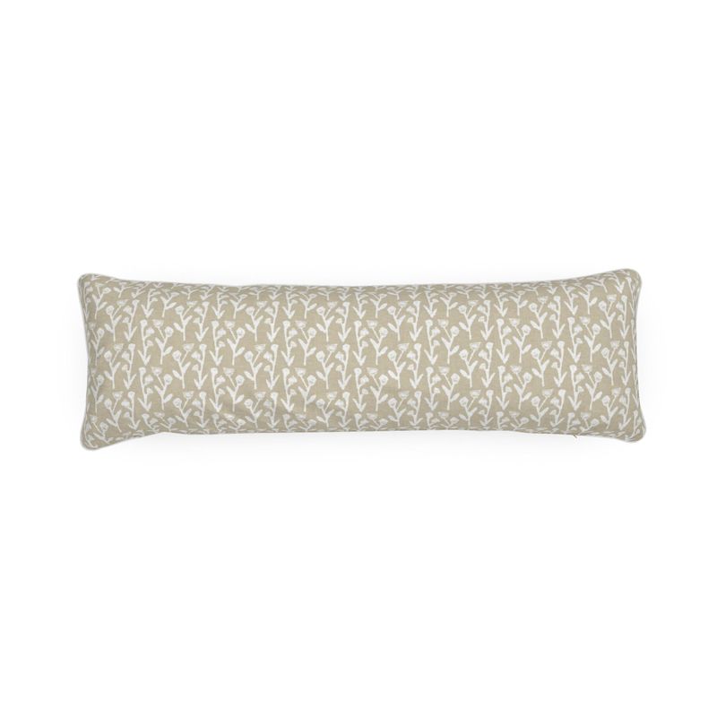 Ivy Manor Bolster Pillow (oat)