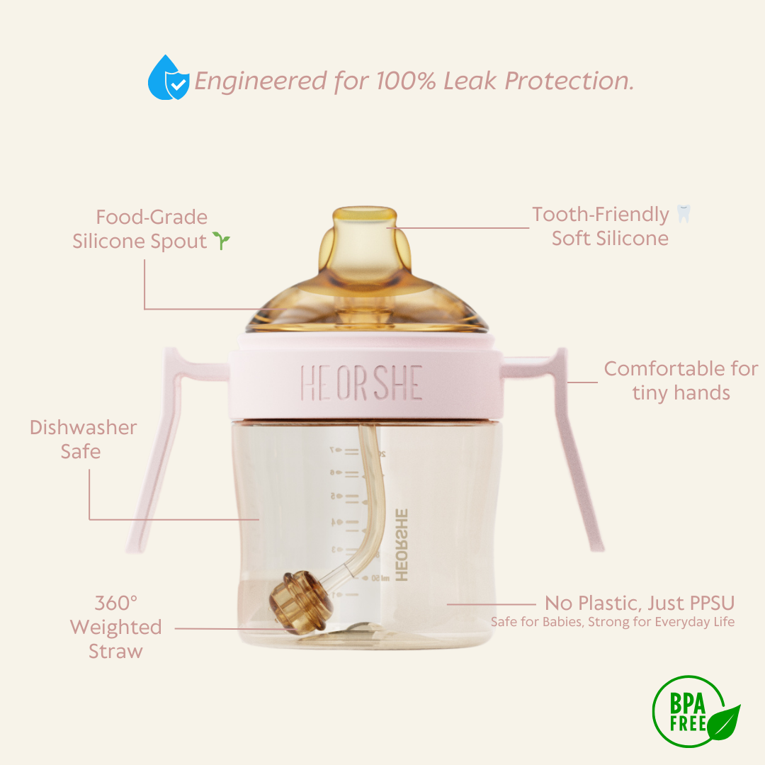 Sippy Cup 7oz (6m+) Pink