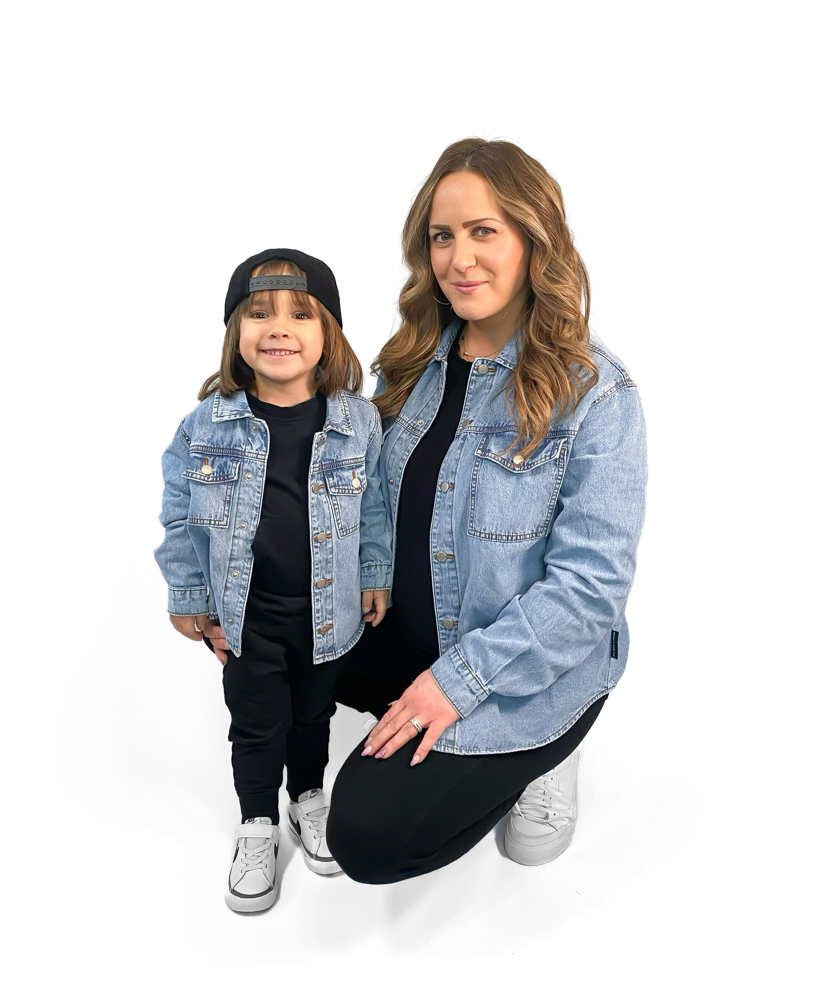 Adult - Denim Shacket