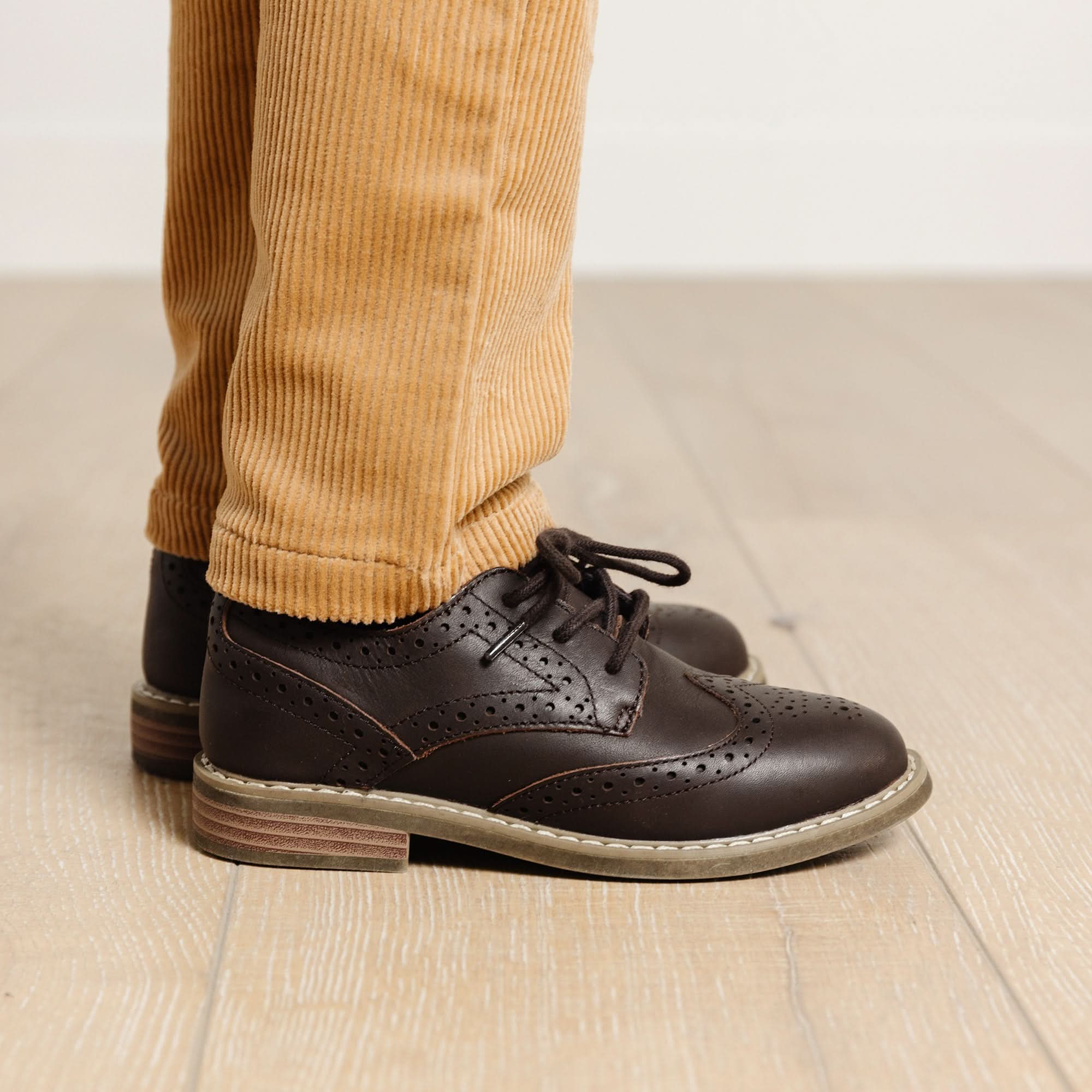 Leather Wingtip Oxford
