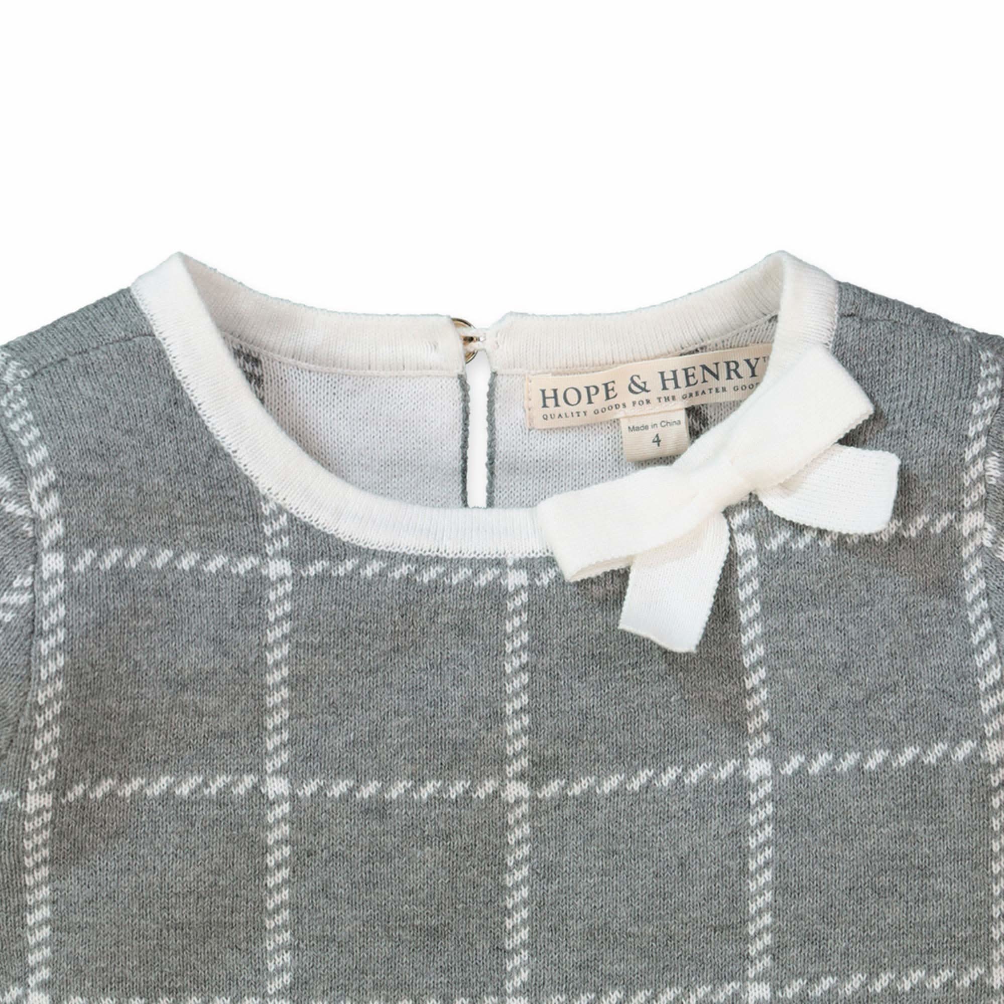 Bow Detail Sweater Dress
