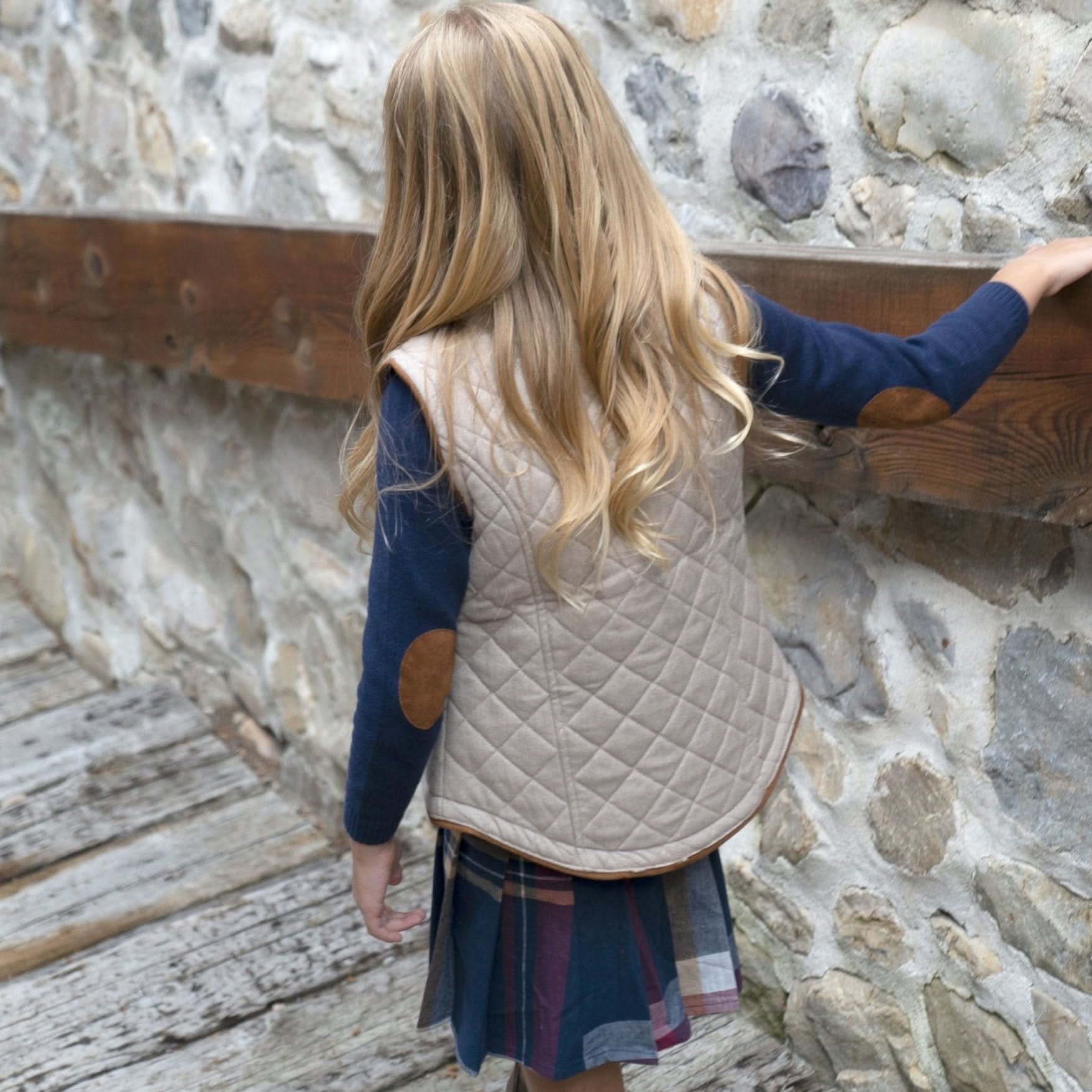 Organic Pleated Skirt With Buckle Detail - Baby