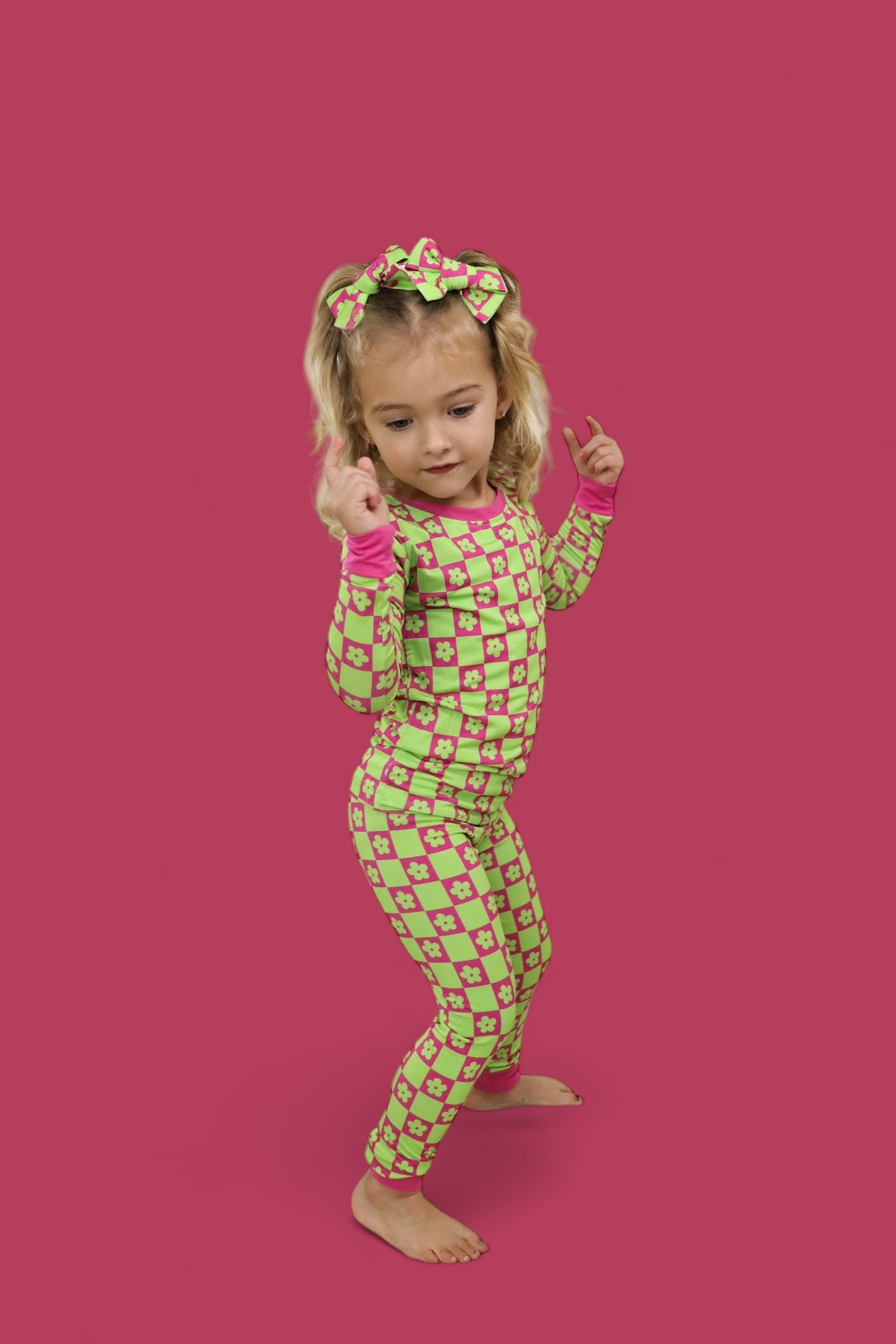 Wild Daisy Checkers Dream Set