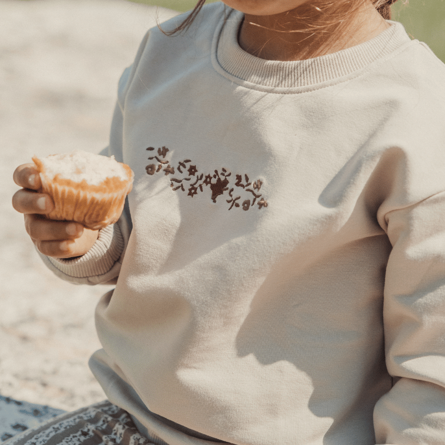 The Embroidered Sweatshirt - Jasper