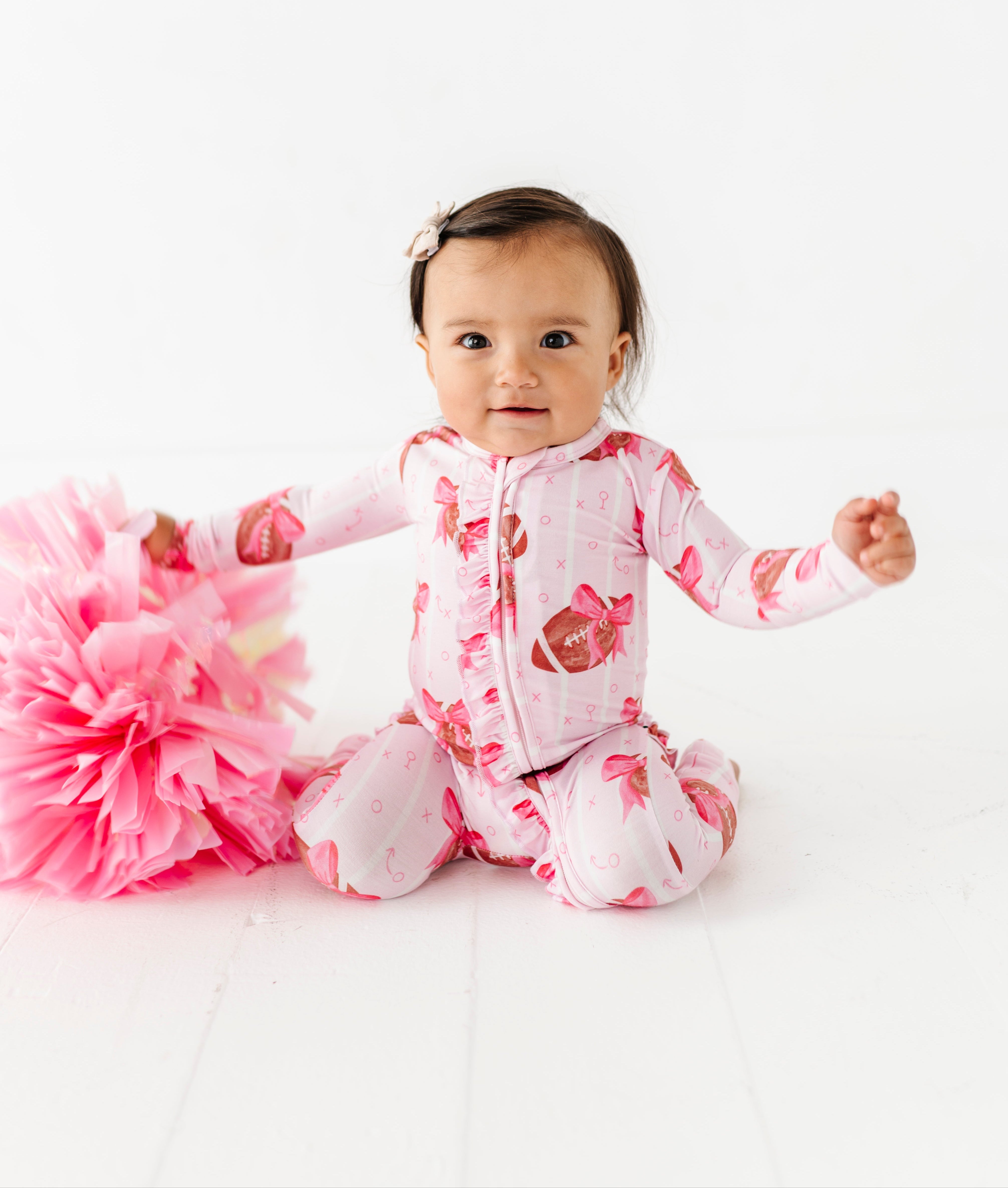 Blitz And Bows Ruffle Convertible Romper