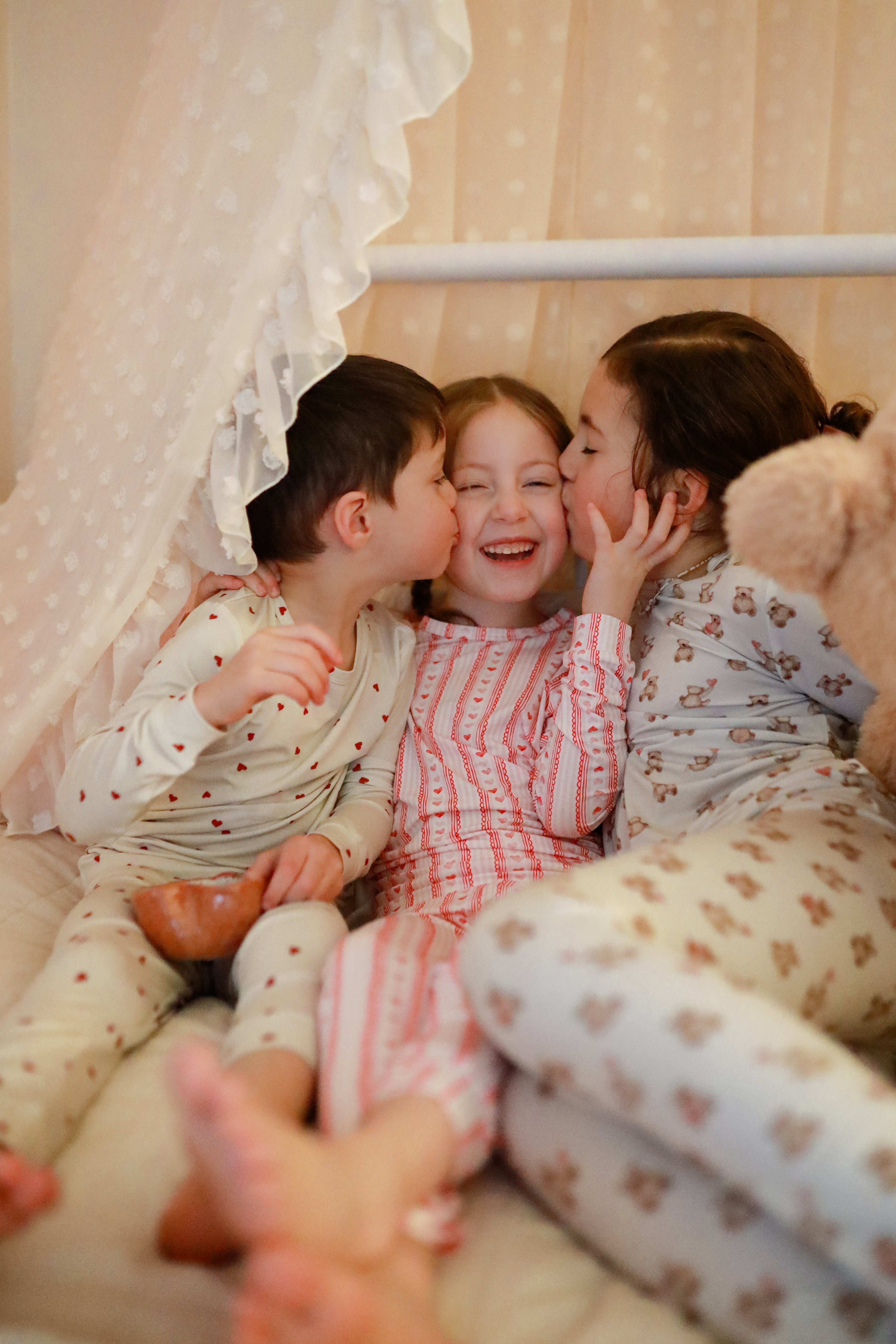 Teddy-gram 2pc Bamboo Pajama Set