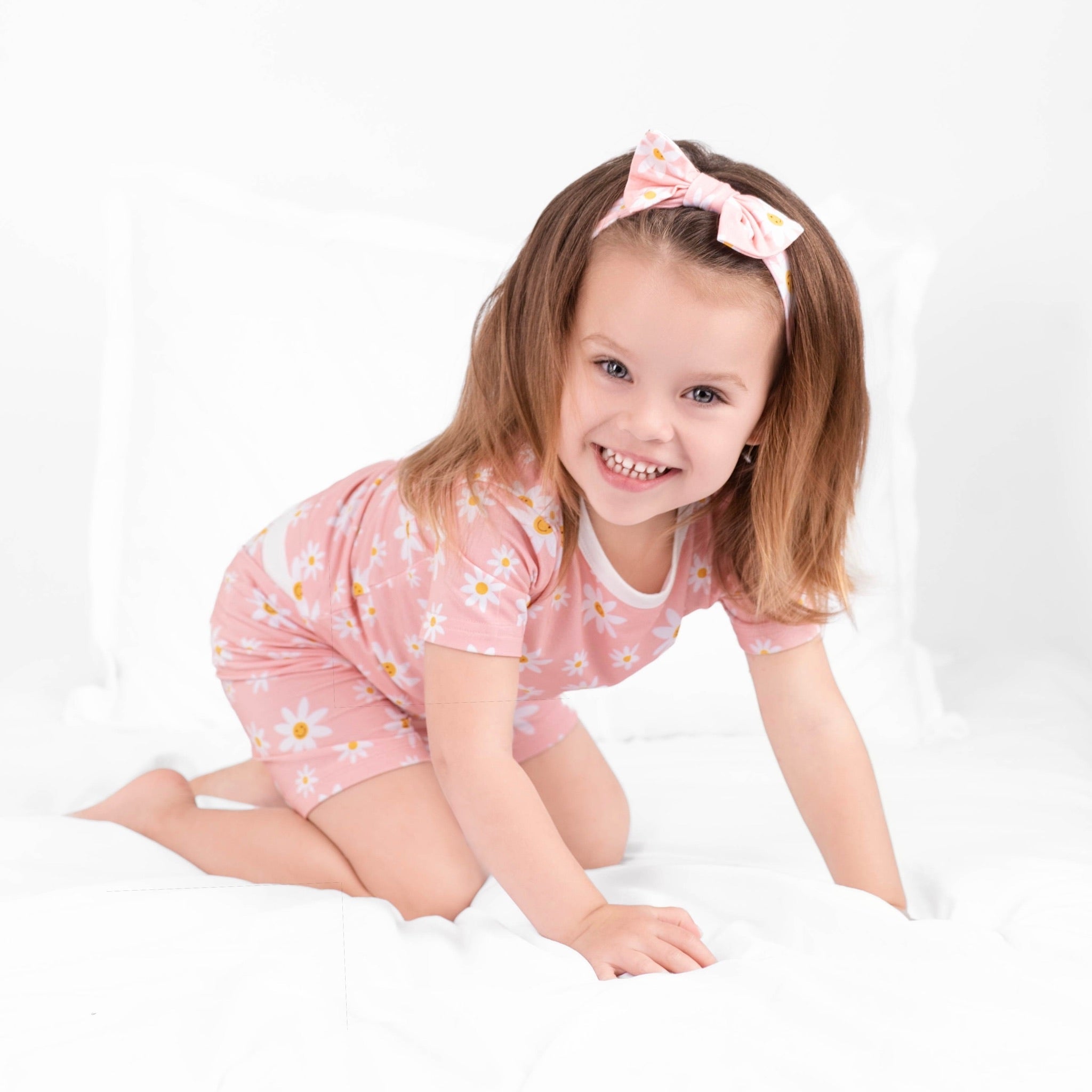 Daisy Mae Two-piece Short Sleeve & Shorts Set