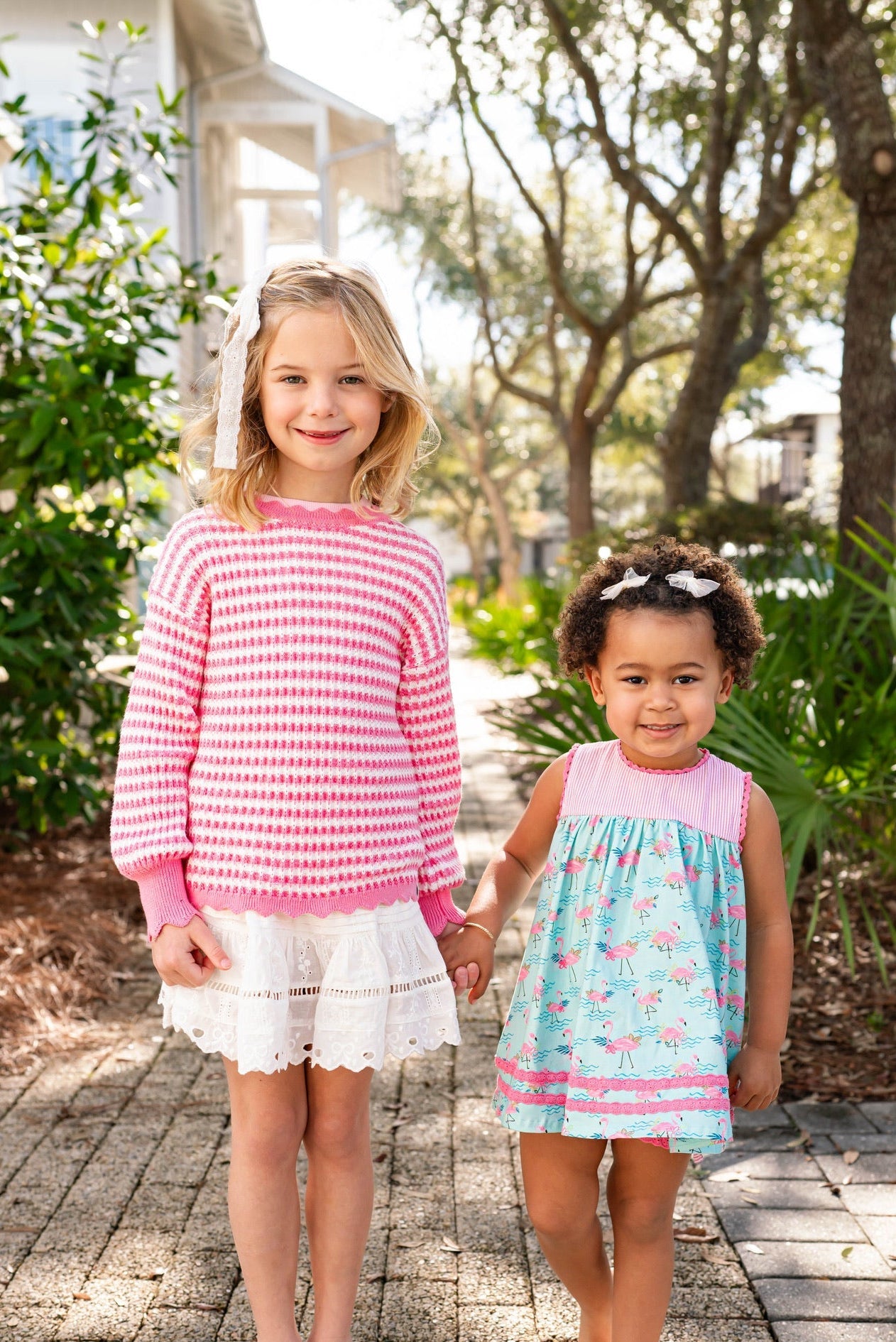 Elle Tunic Set ~ Pink Paradise