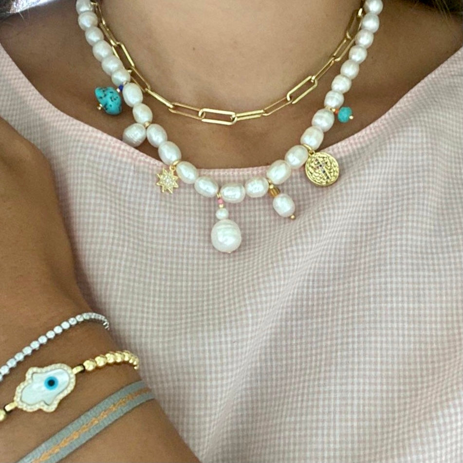 Elizabeth Freshwater Pearl Choker