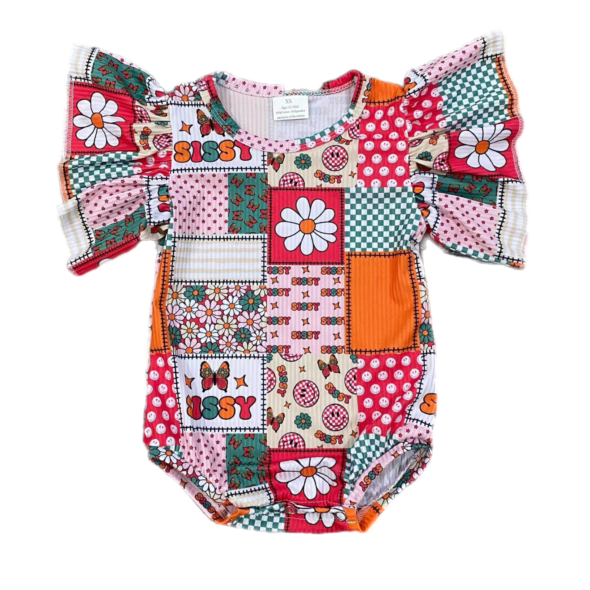 Sissy Ribbed Flutter Leo