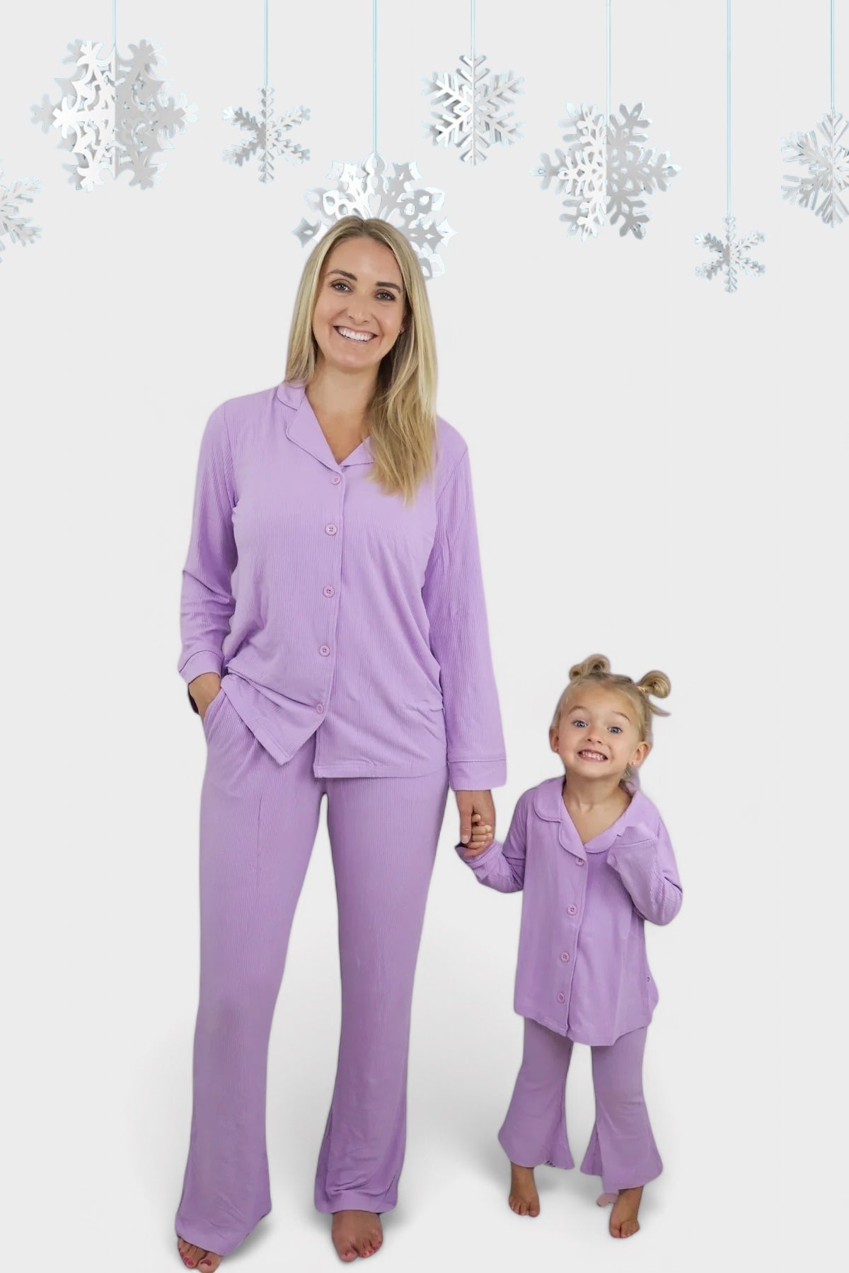 Amethyst Rib Dream Girl's Flare Set