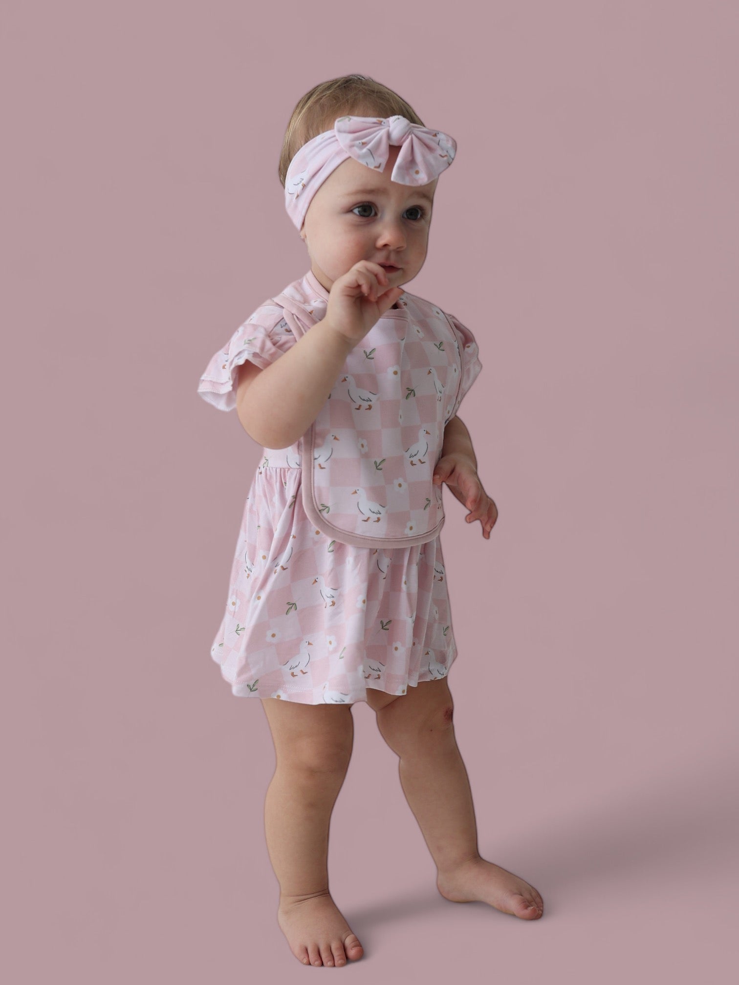 Exclusive Ducks And Daisies Dream Bow