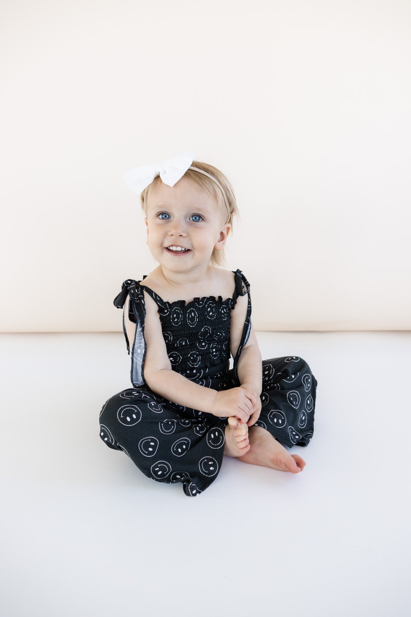 Midnight Smiles Dream Smocked Flare Set