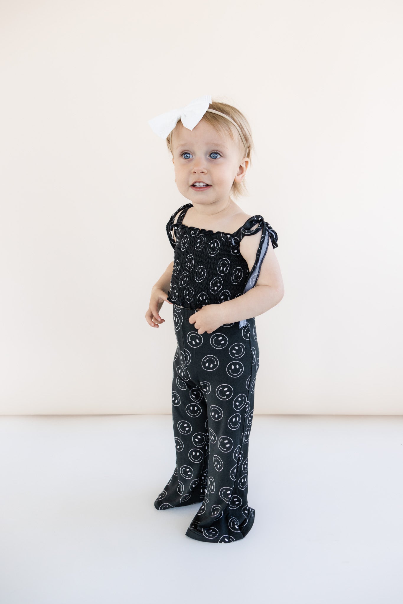 Midnight Smiles Dream Smocked Flare Set