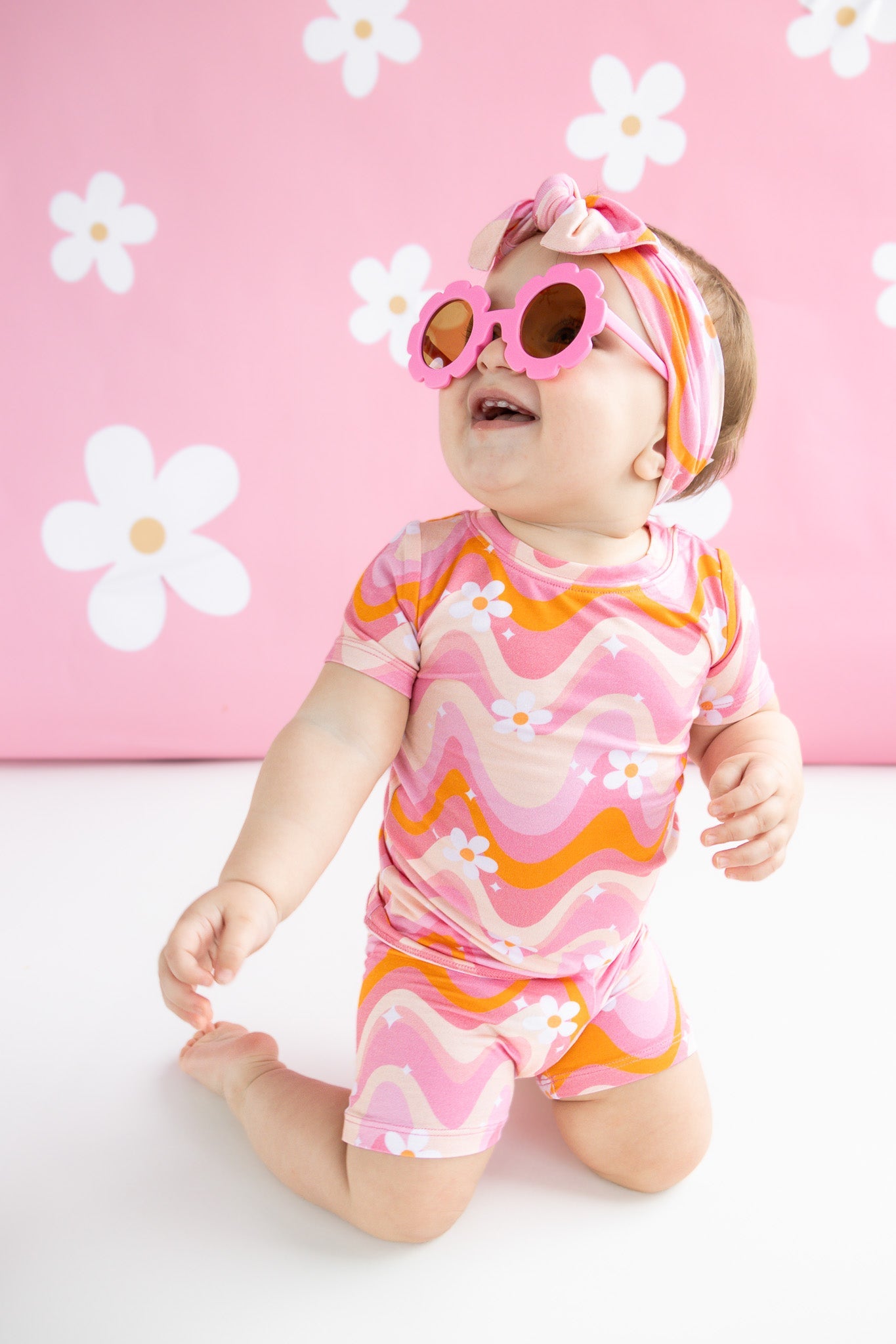 Groovy Floral Dream Short Set