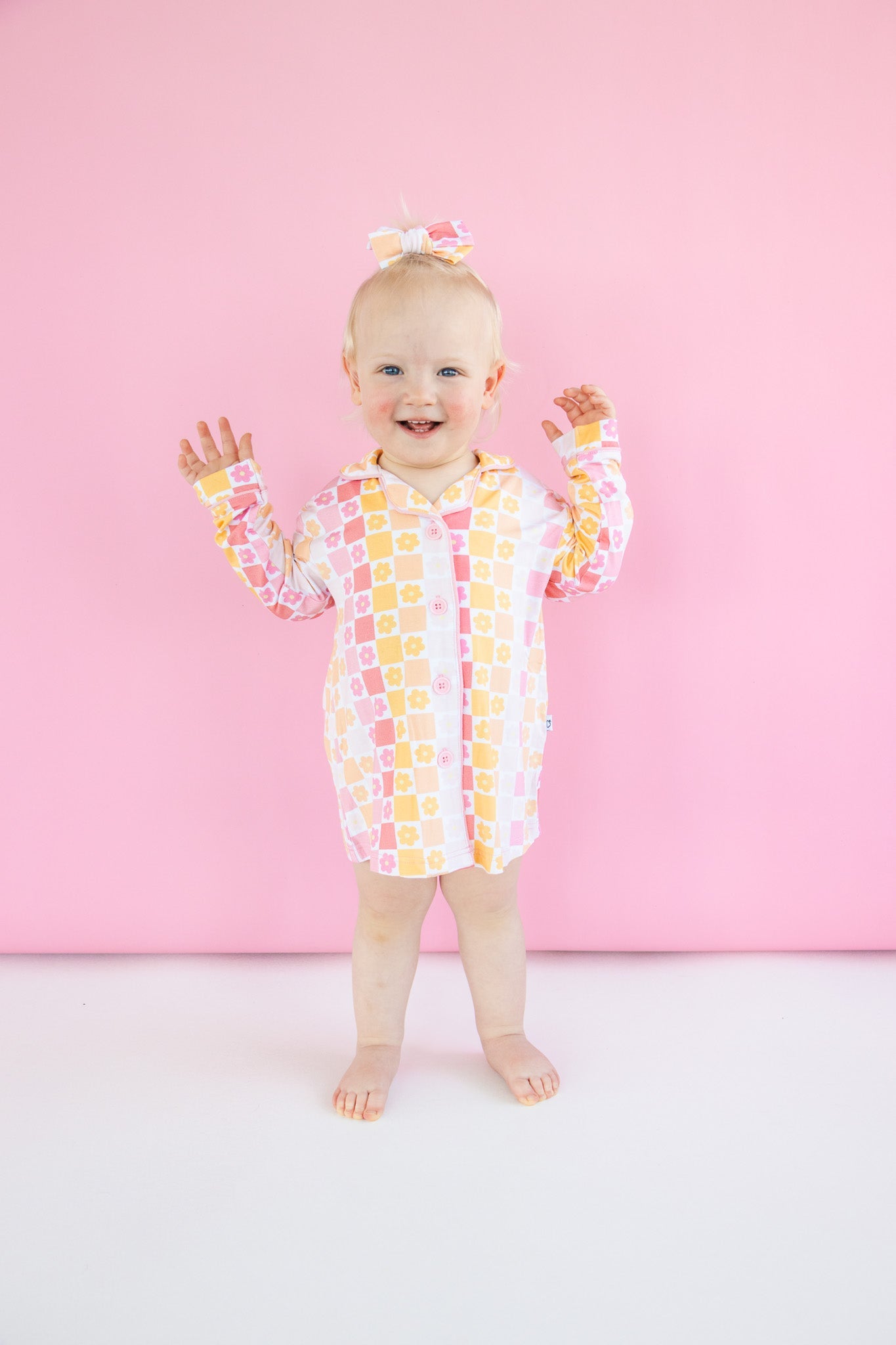 Summer Sunset Checkers Girl's Dream Gown