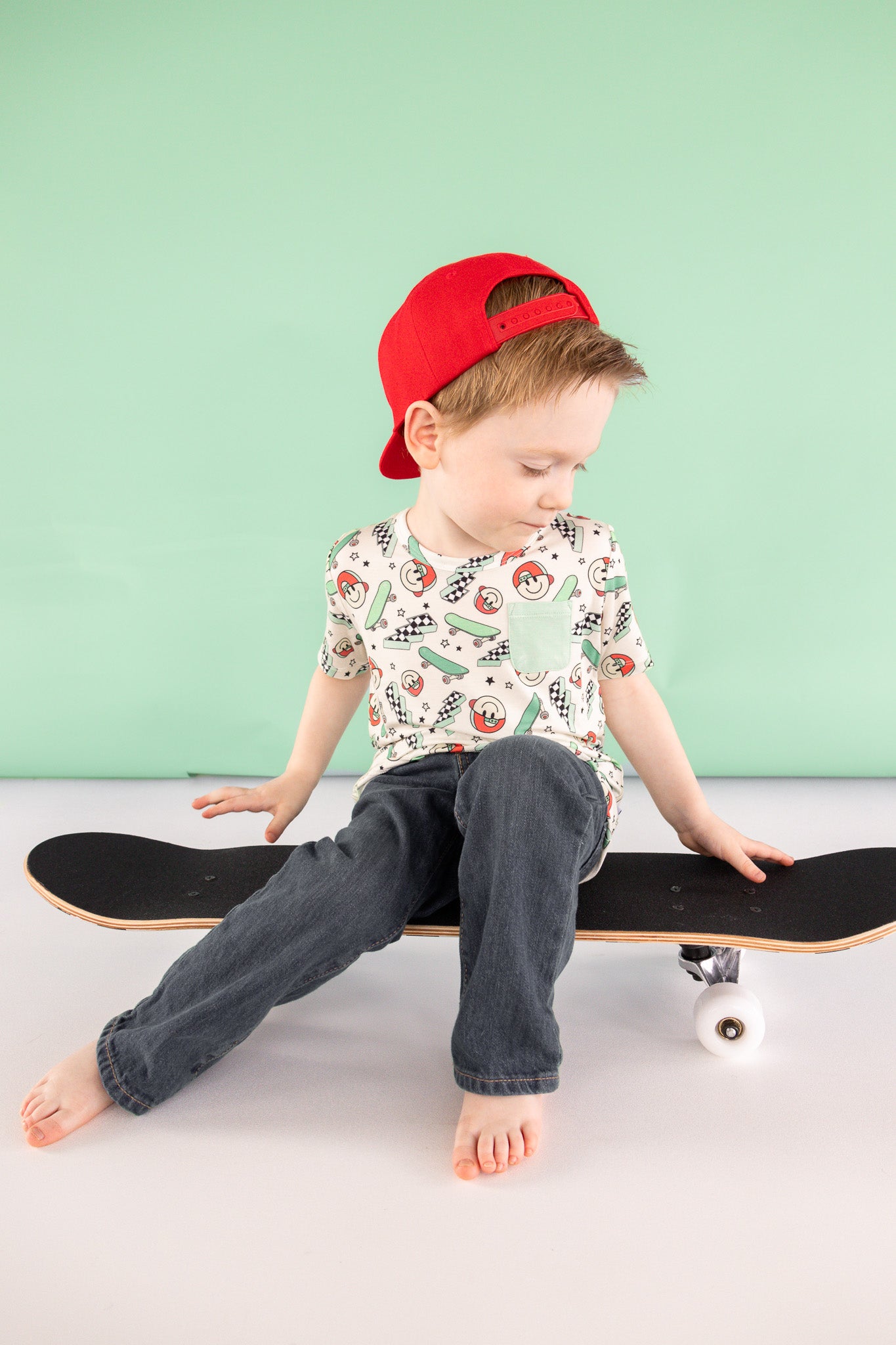 Skating Smiles Dream Pocket Tee