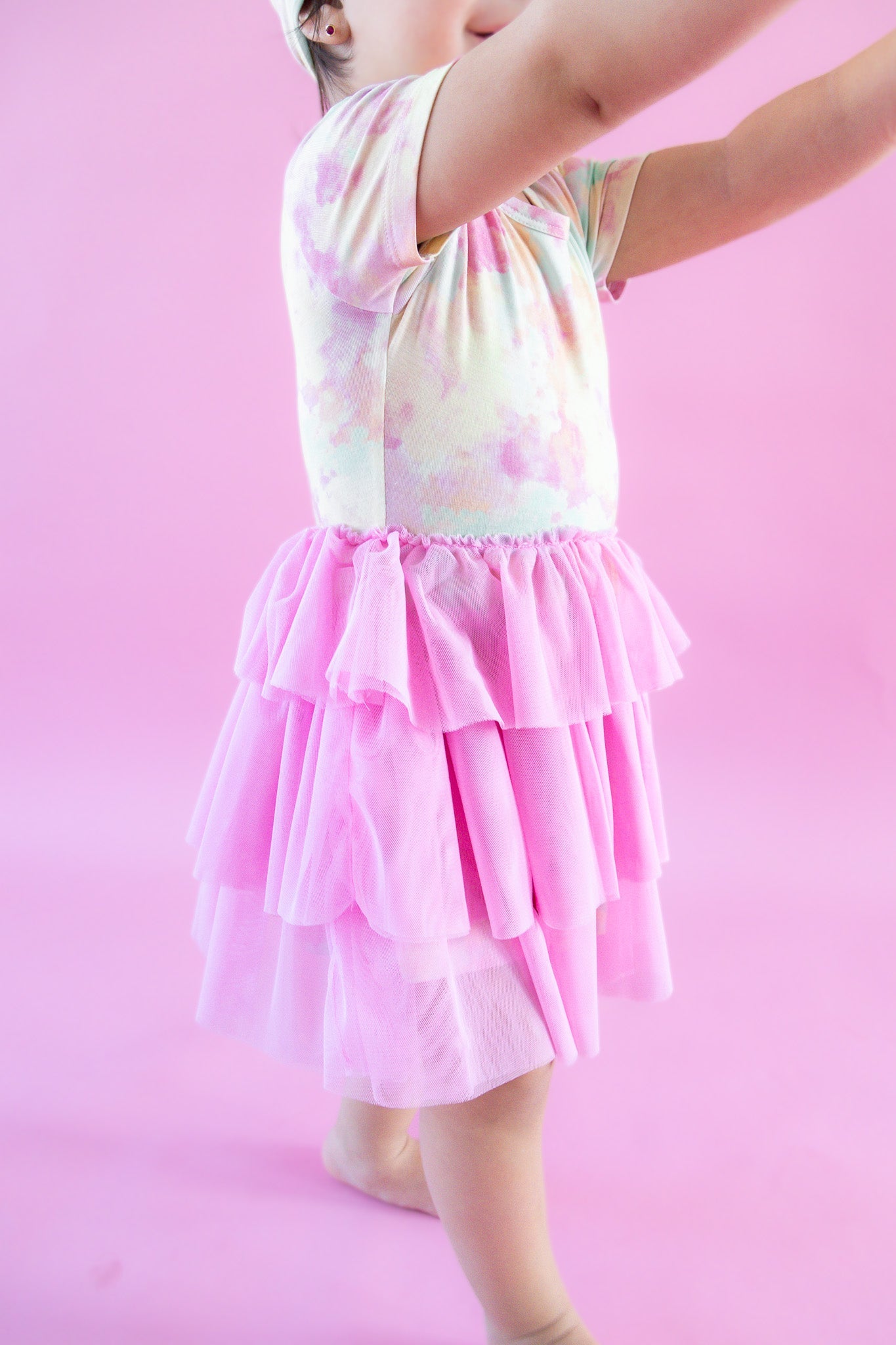 Rainbow Clouds Dream Tutu Dress