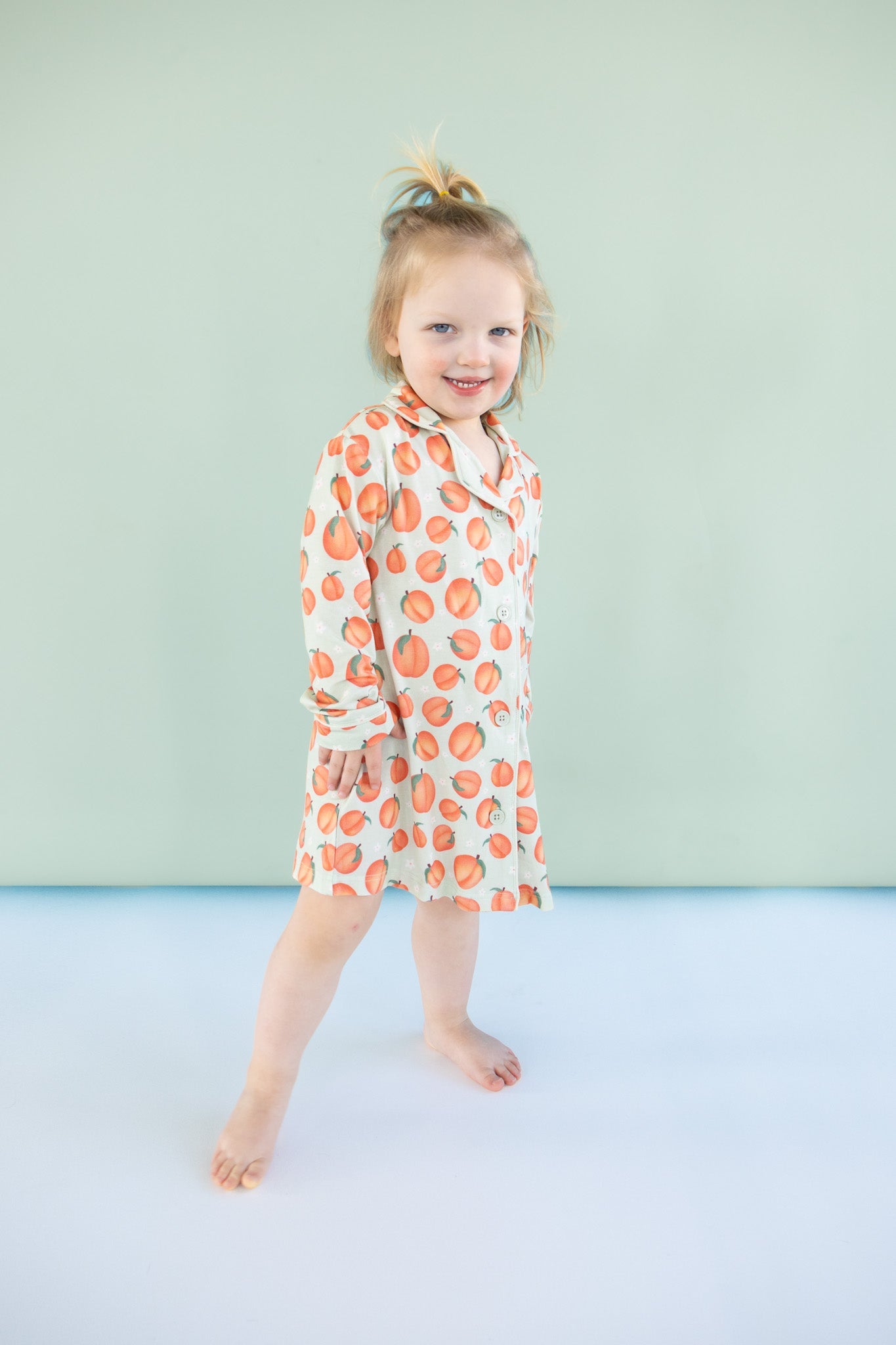 Peachy-keen Girl's Dream Gown