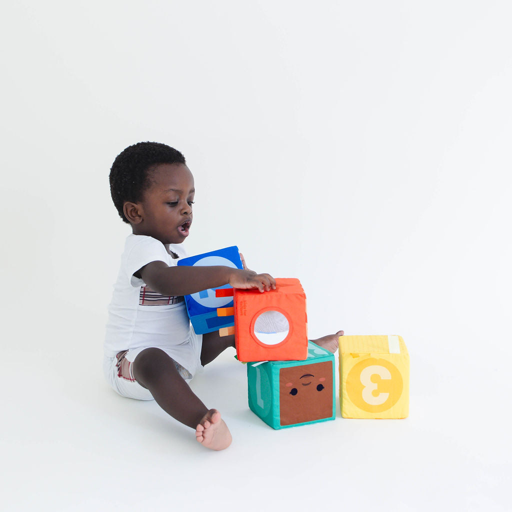 Shapes & Smiles Fabric Soft Blocks