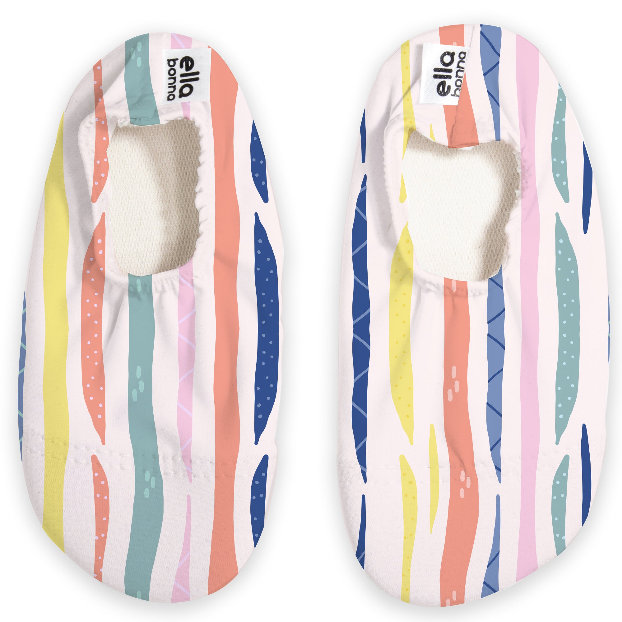 Non-slip Sole, Unisex Baby, Children's Sea Shoes, Pool Booties, Lines