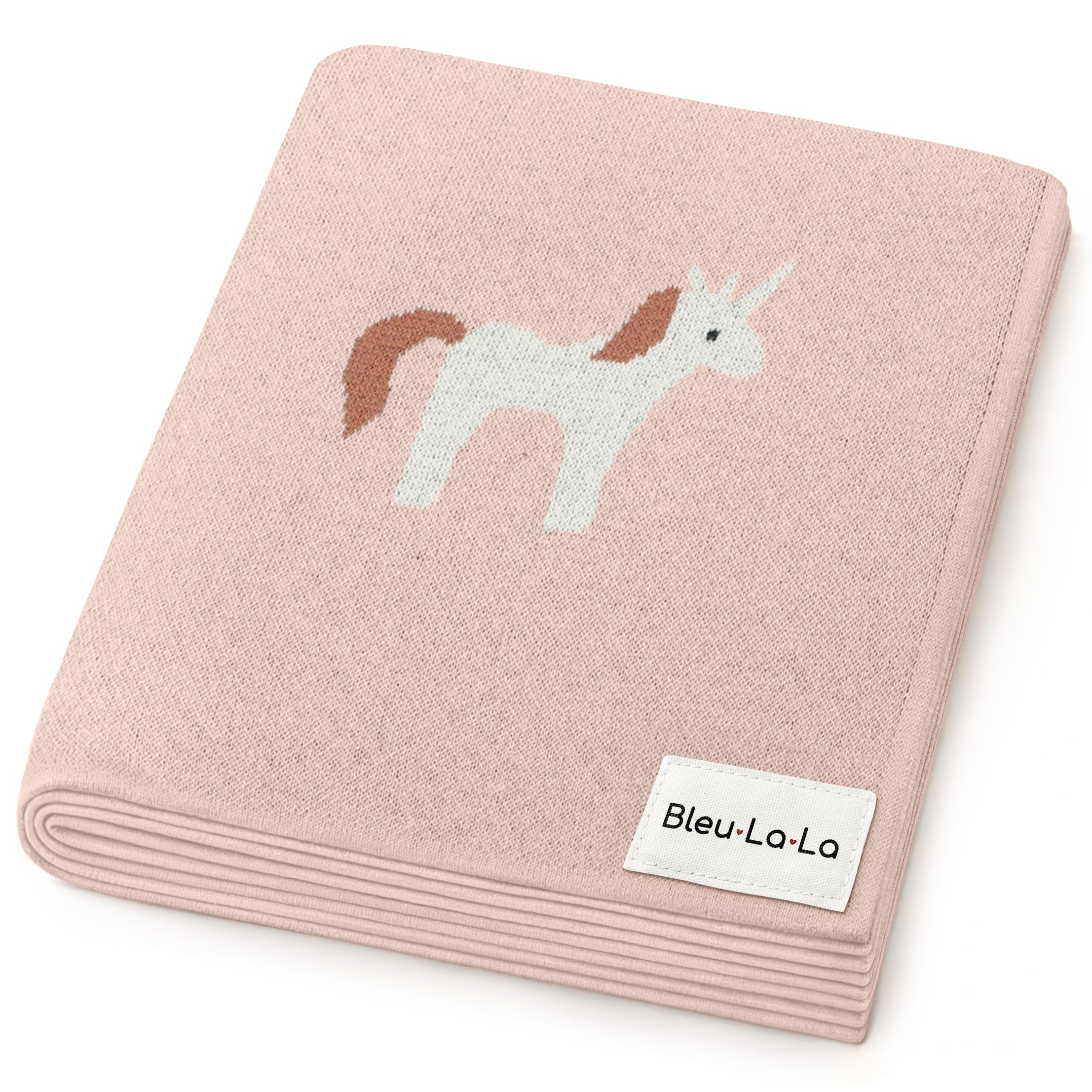 Knit Unicorn Blanket