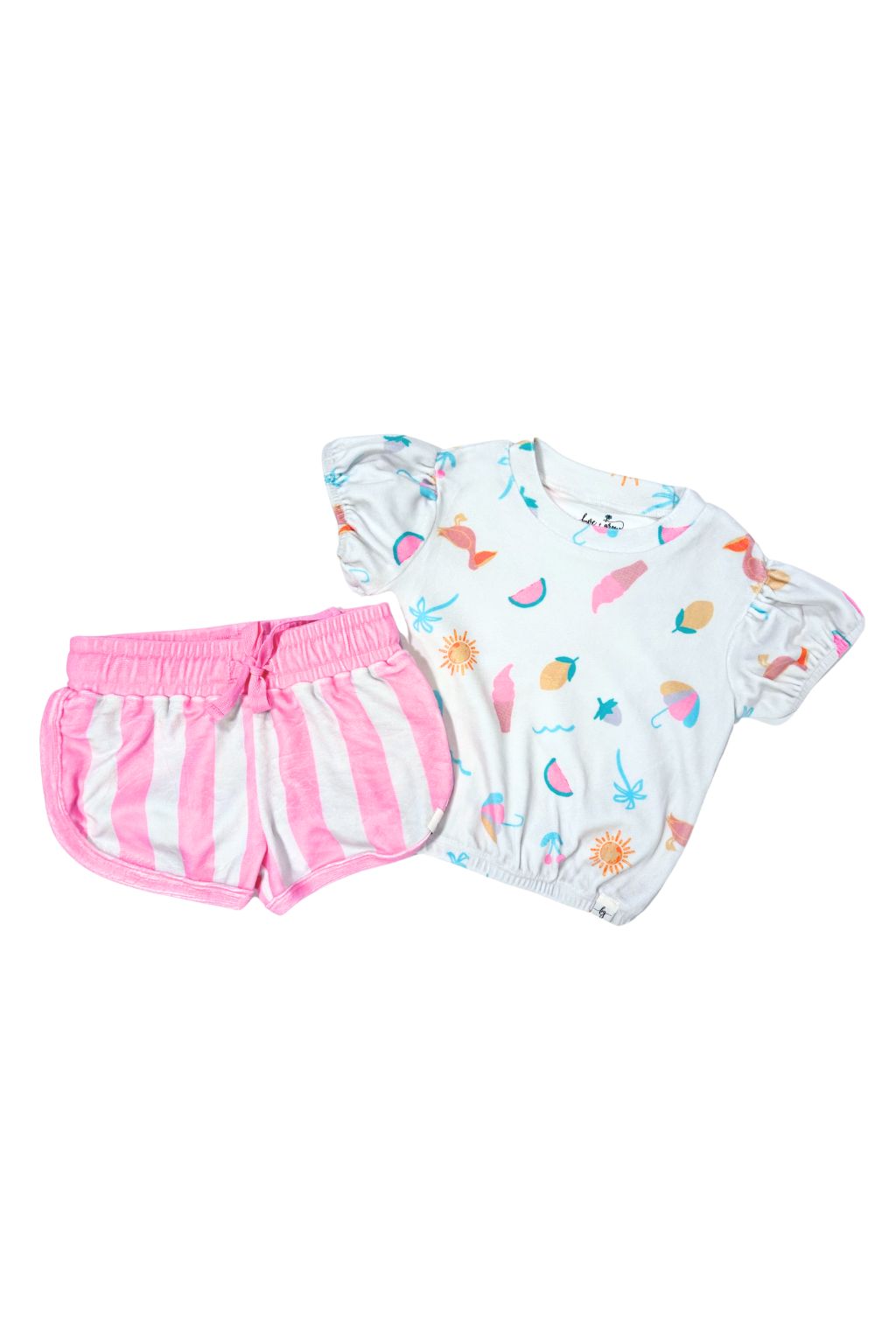 Seaside Stripes Short Set