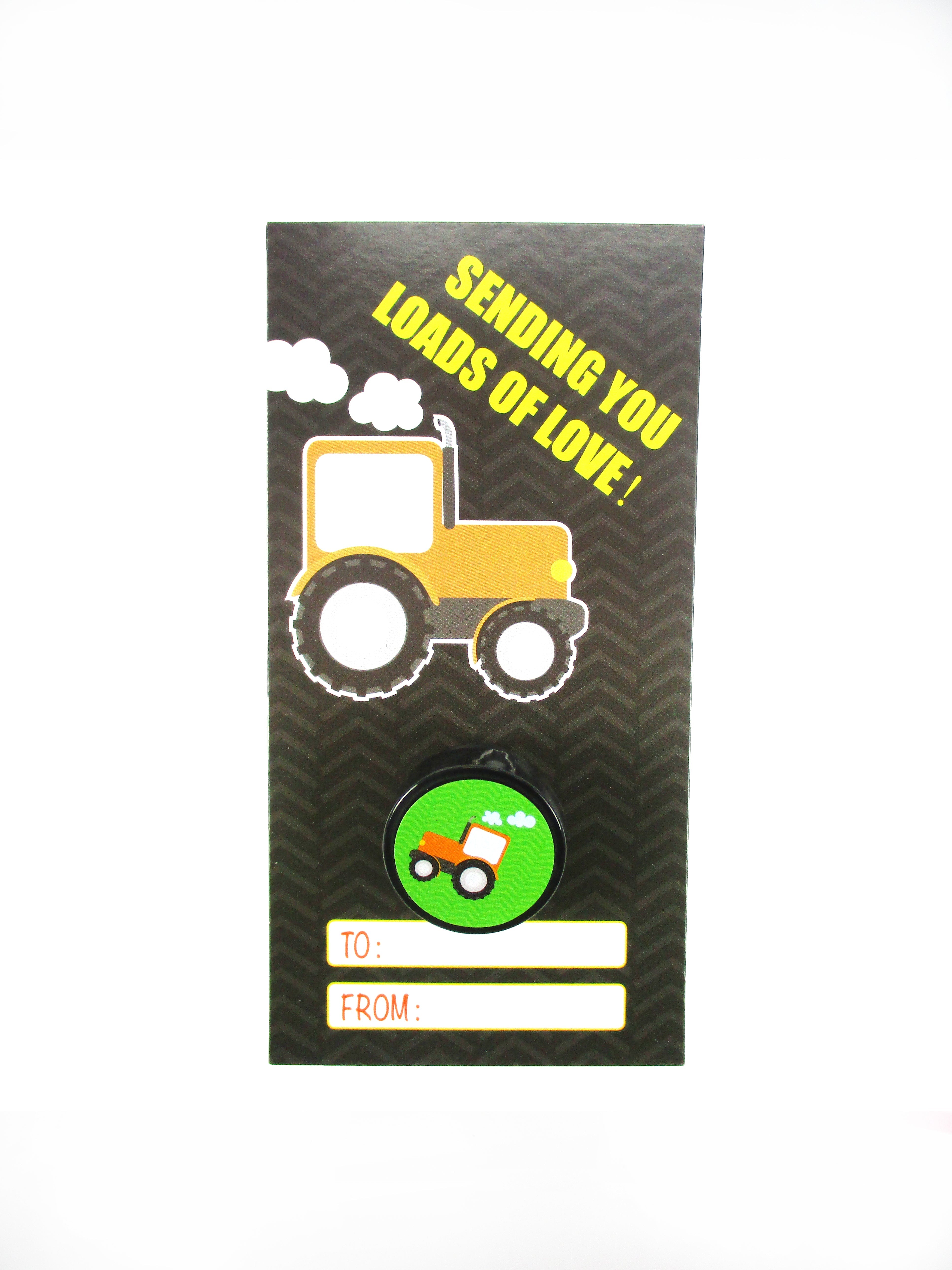 Construction Cards With Stampers For Classroom Birthday Party Favors