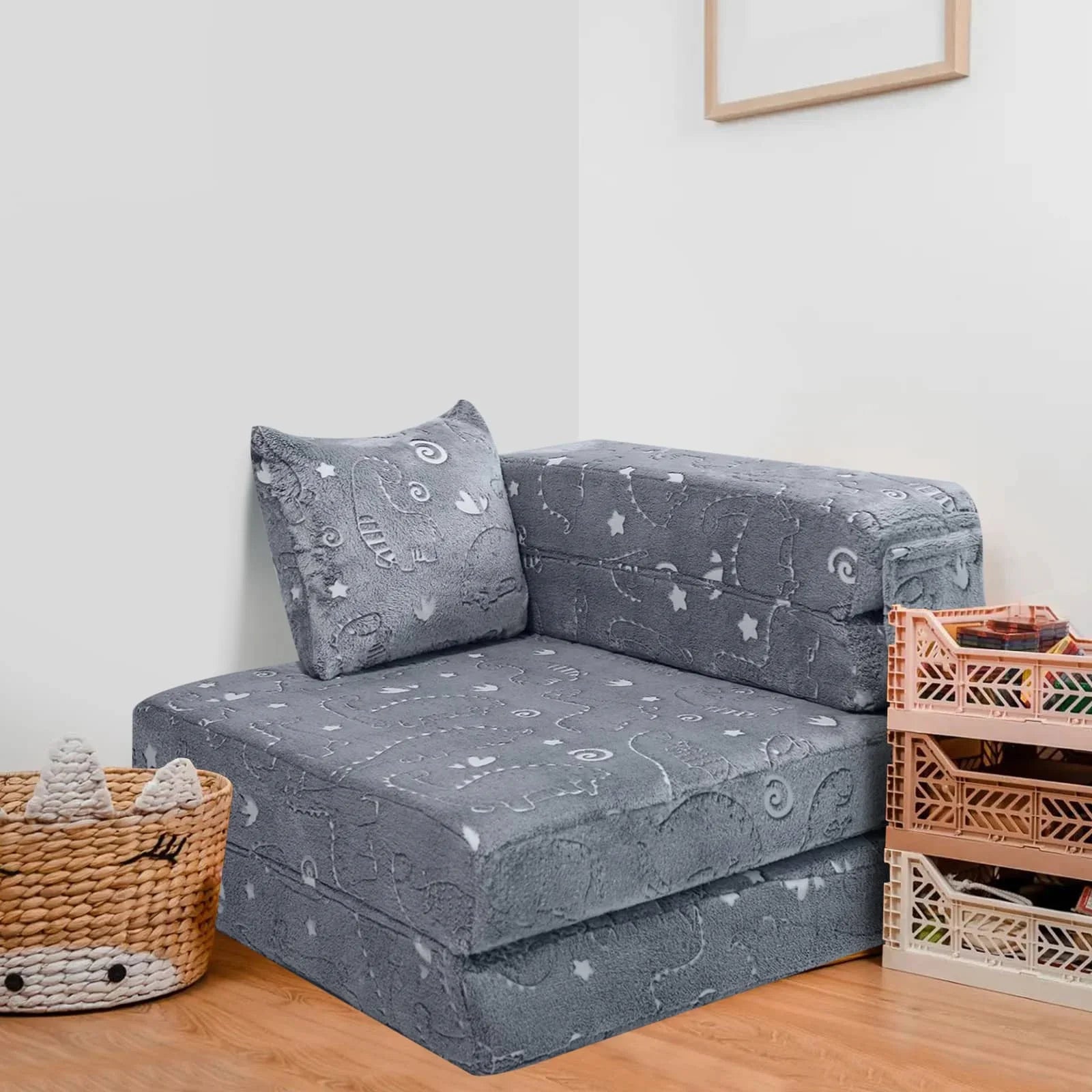 Convertible Kids Foldable Floor Mattress