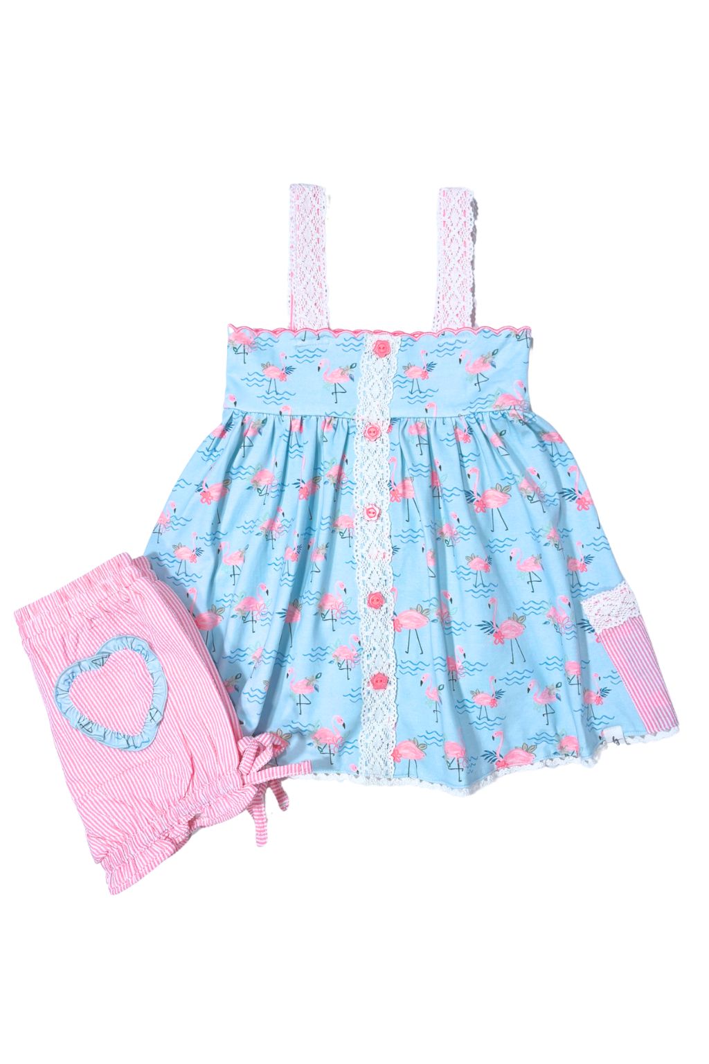 Pink Paradise Tunic Set