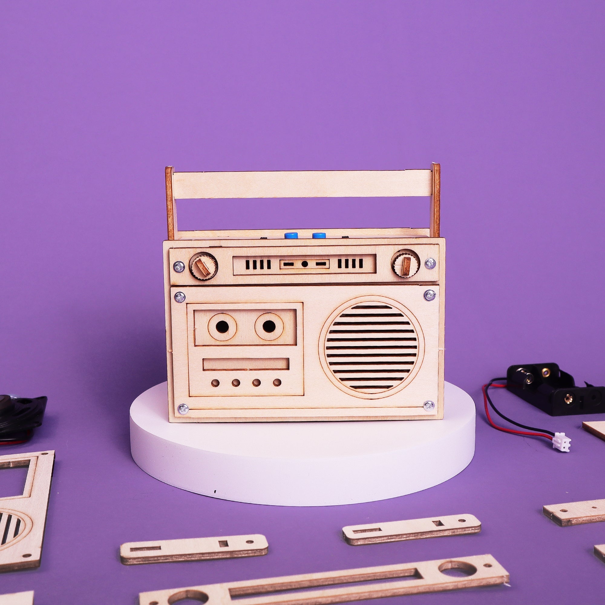 60 Seconds Voice Recorder Diy Kit, Educational Stem Toy