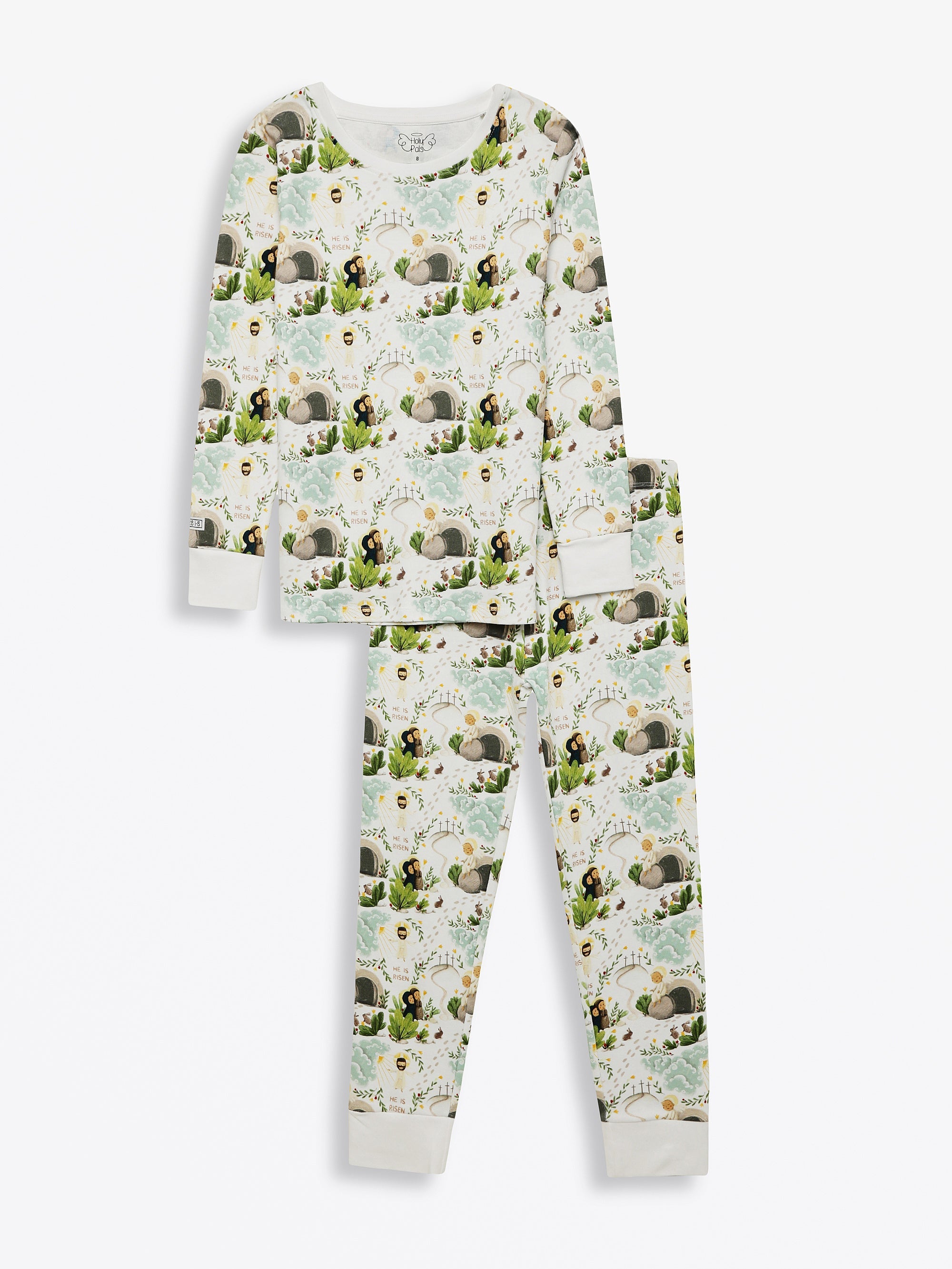 He Is Risen Pj Long Sleeve Set Cotton