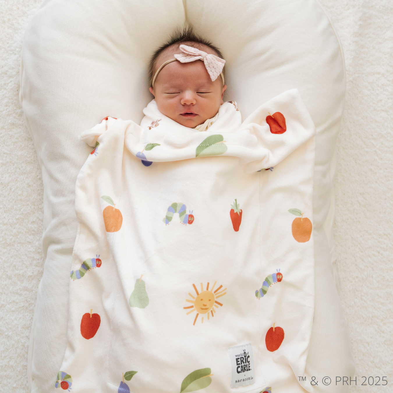 The Very Hungry Caterpillar™ Minky Stretch Luxe Blankets