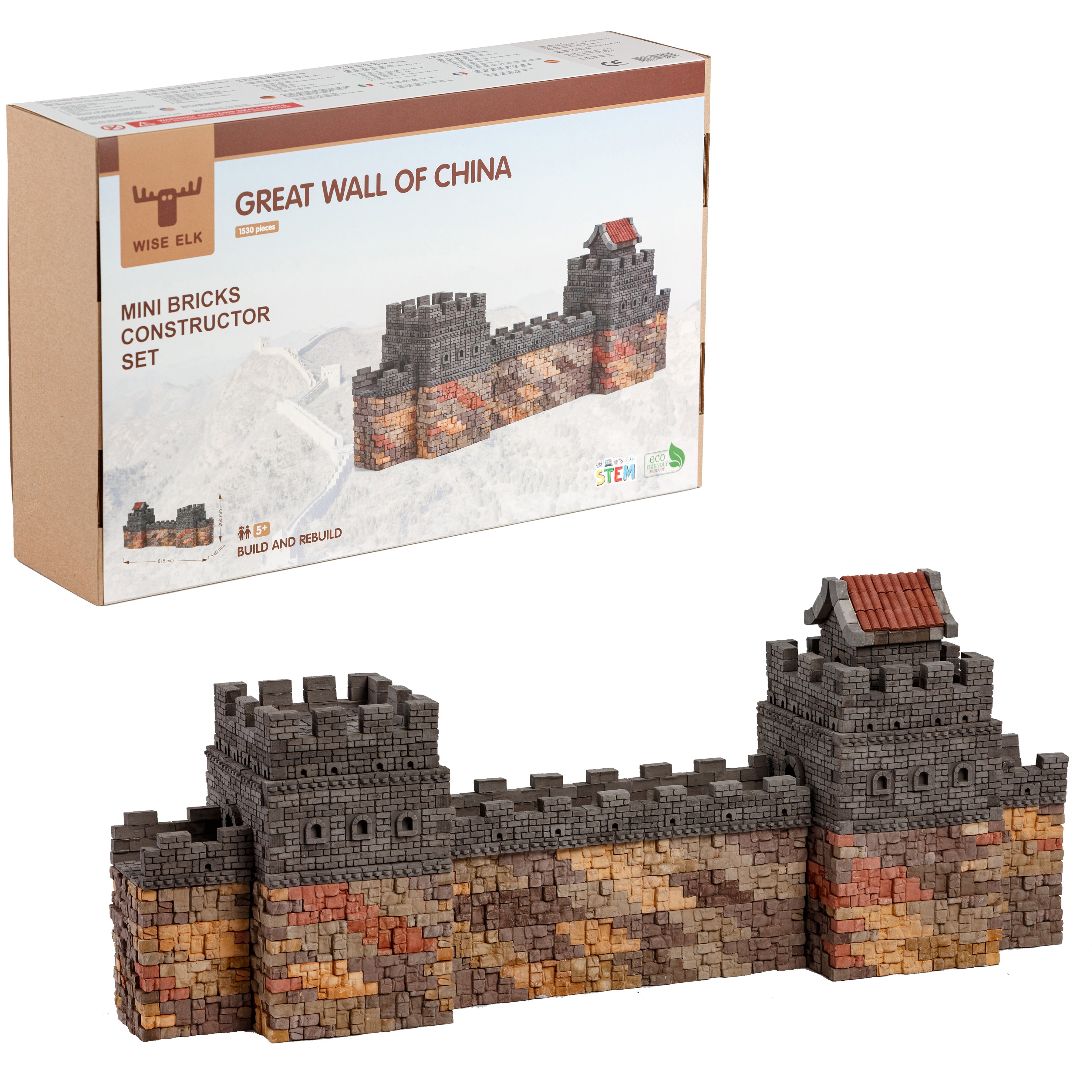Wise Elk™ Great Wall of China | 1530 pcs. by Wise Elk
