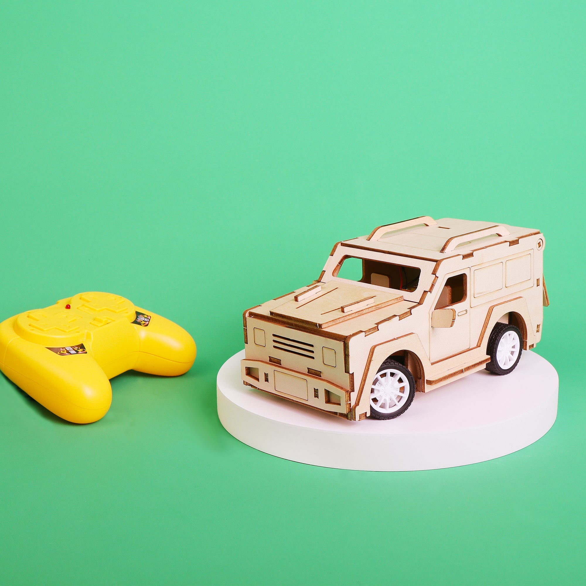 2.4 Ghz Rc Suv Car Diy Kit, Educational Stem Toy