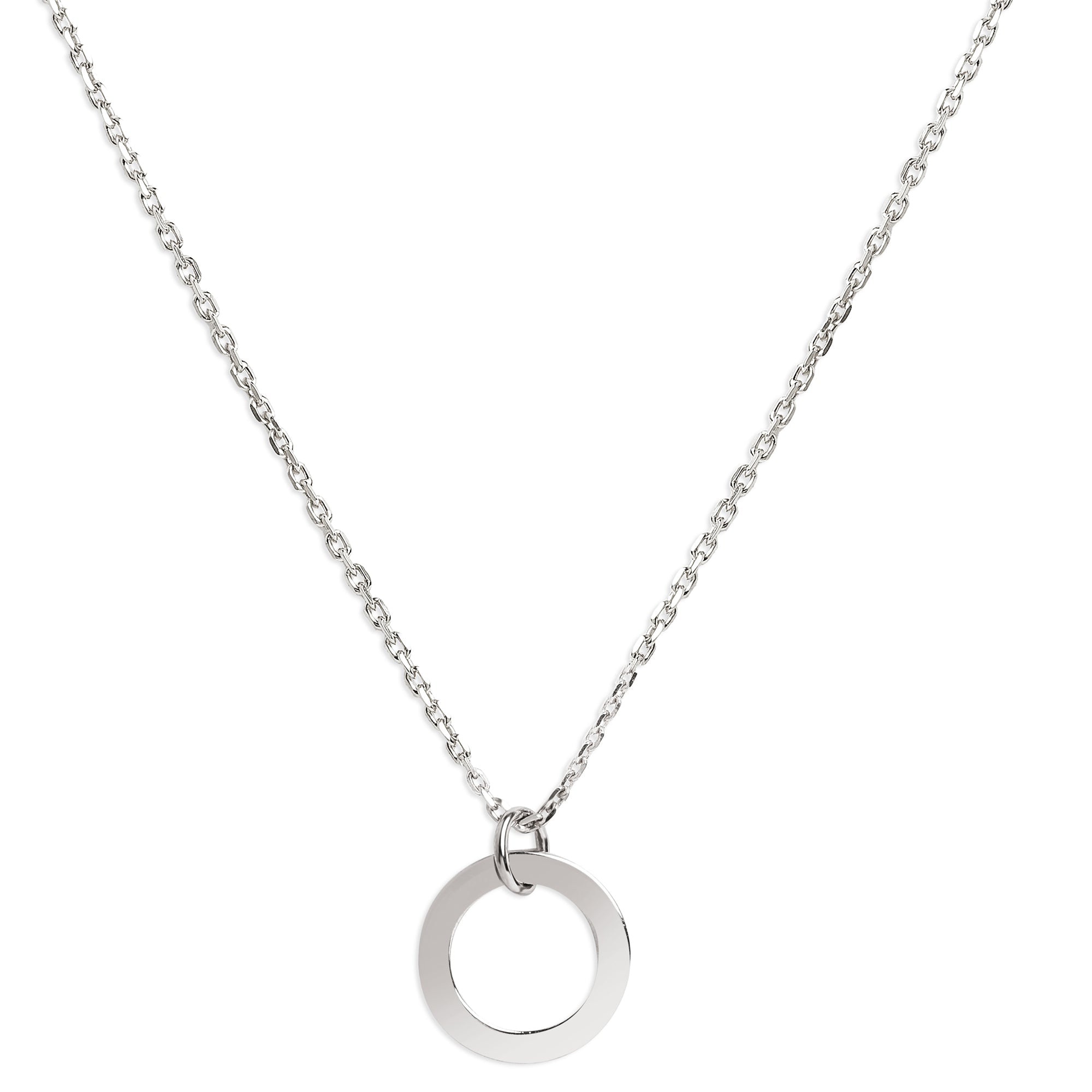 Mysha Personalized Single Ring Of Love Pendant