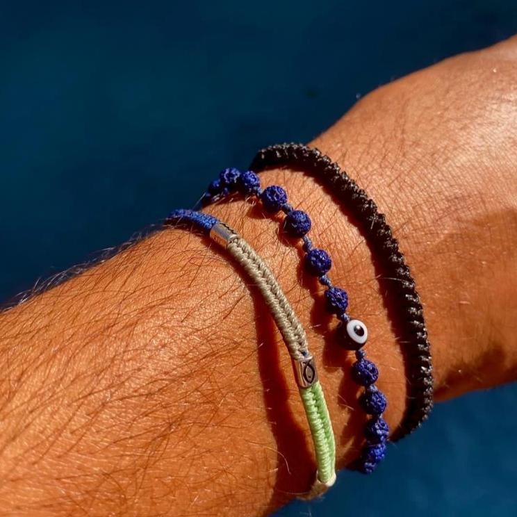 Sterling Silver Pendant Bracelet