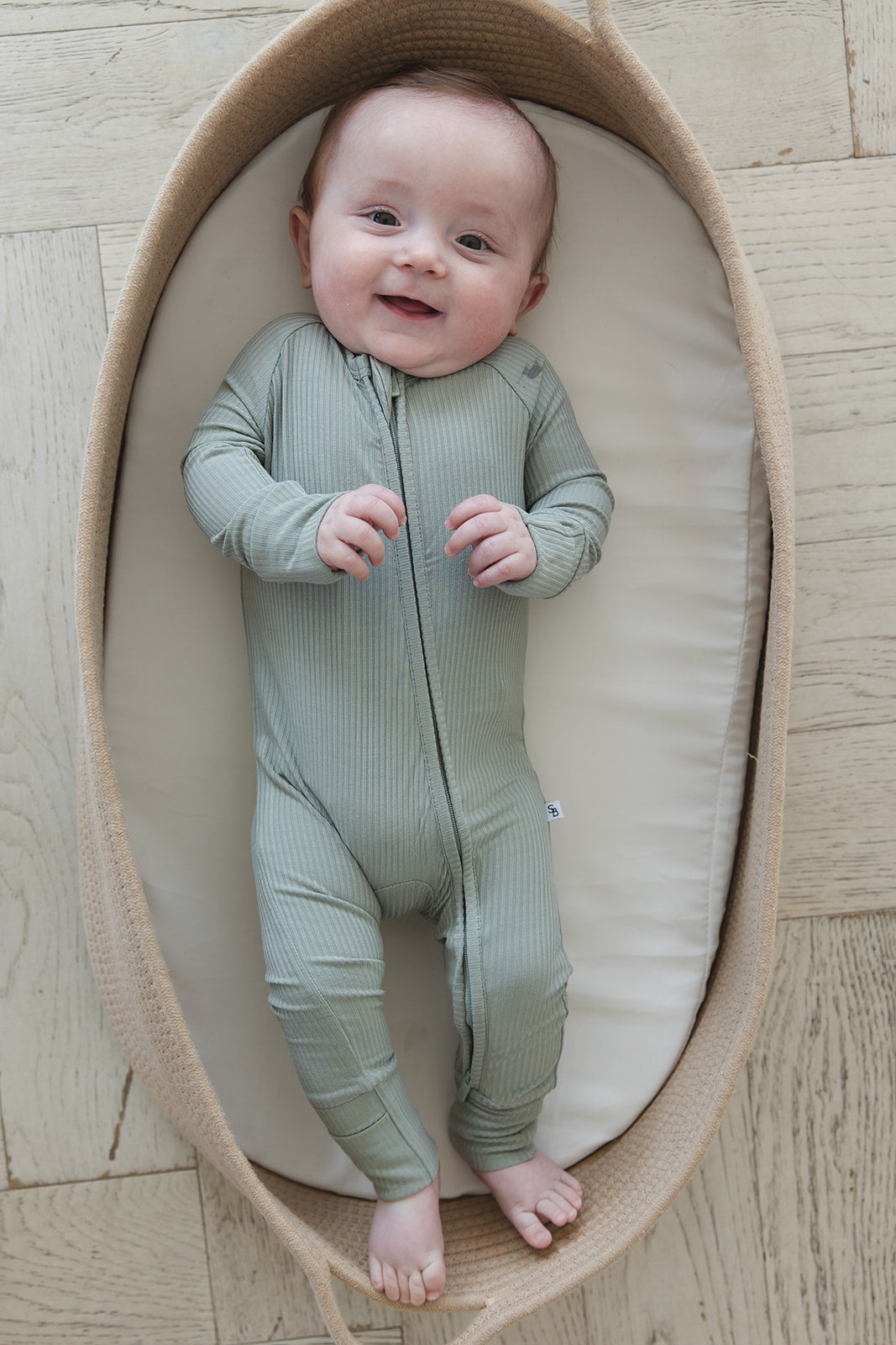 Sage (ribbed) - Zippy