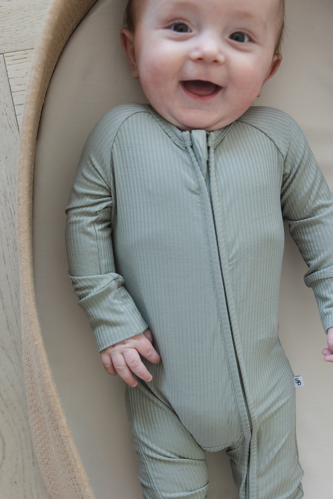 Sage (ribbed) - Zippy