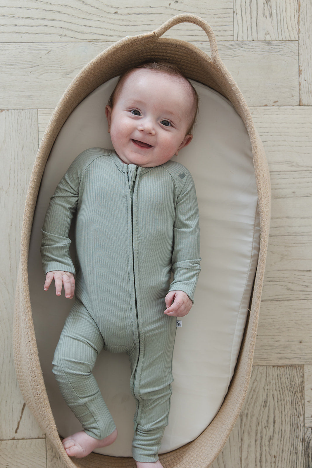 Sage (ribbed) - Zippy